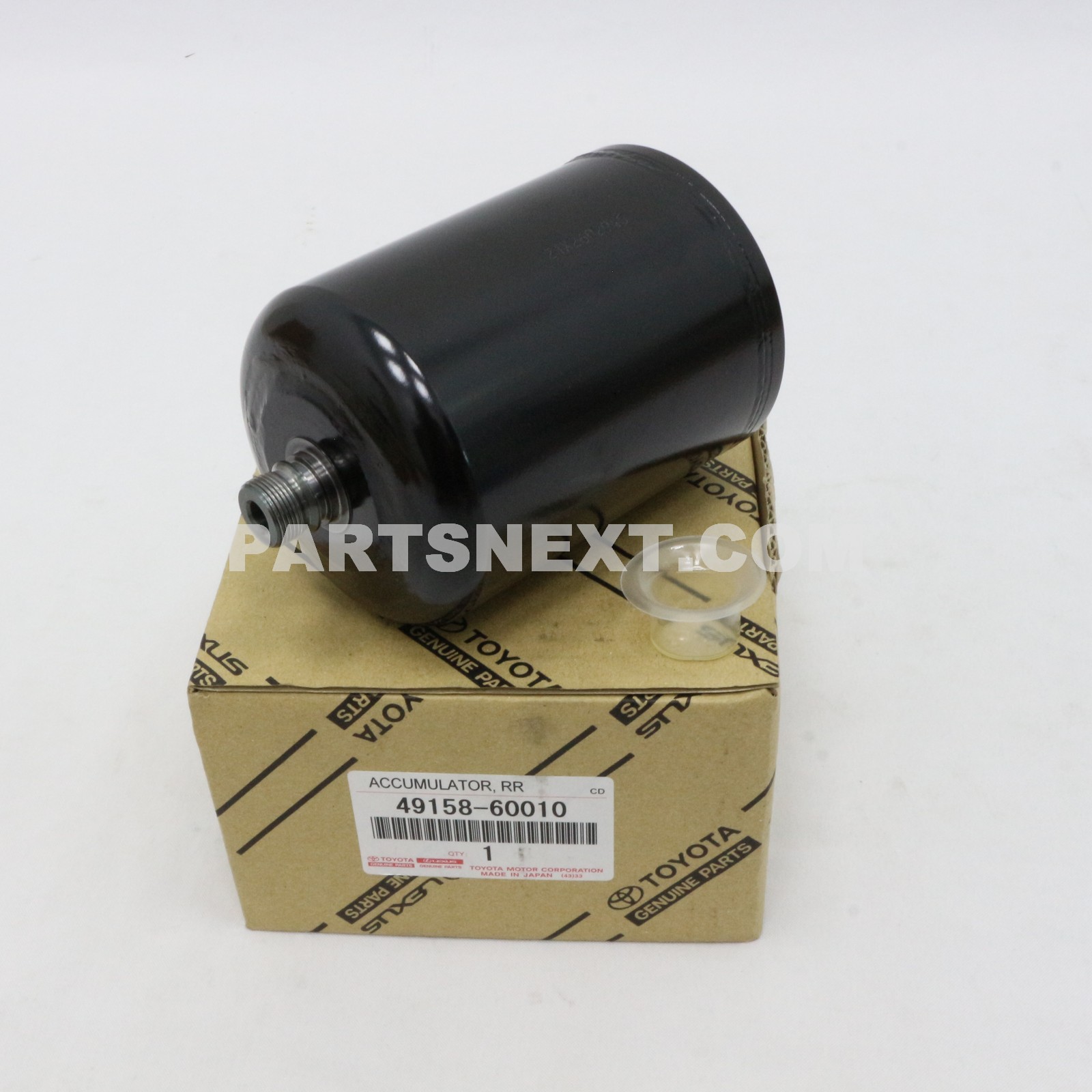 Toyota :: 49158-60010 ACCUMULATOR, REAR SUSPENSION CONTROL, NO.3