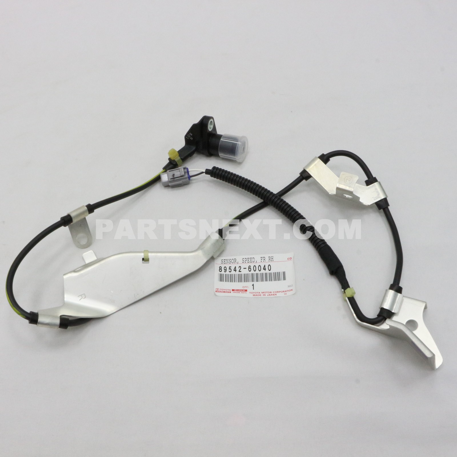 Toyota :: 89542-60040 SENSOR, SPEED, FRONT RH