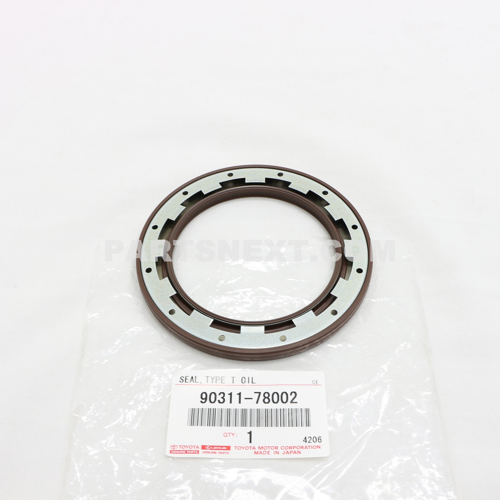 Toyota :: 90311-78002 SEAL, ENGINE REAR OIL