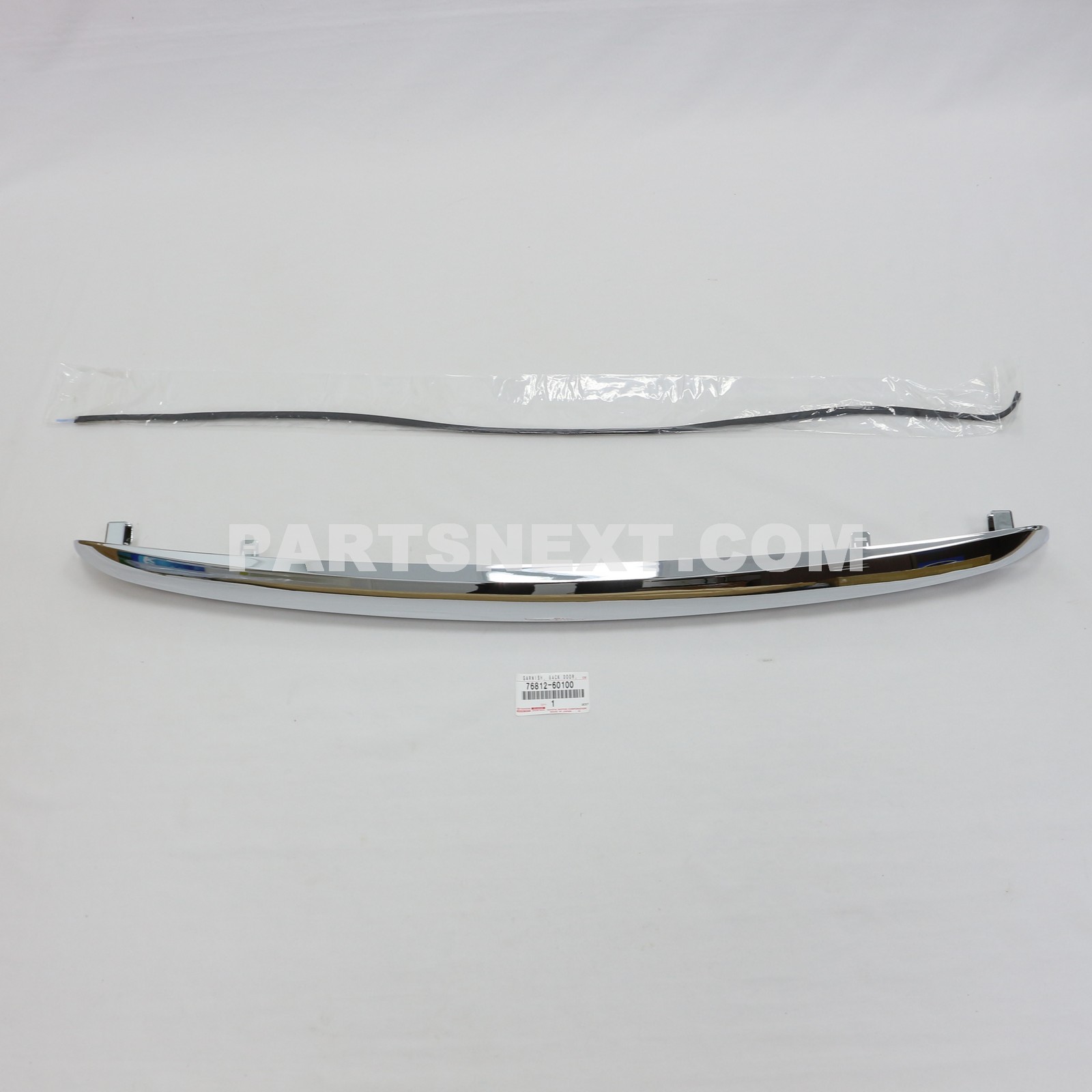 Toyota :: 76812-60100 GARNISH, BACK DOOR, OUTSIDE NO.2