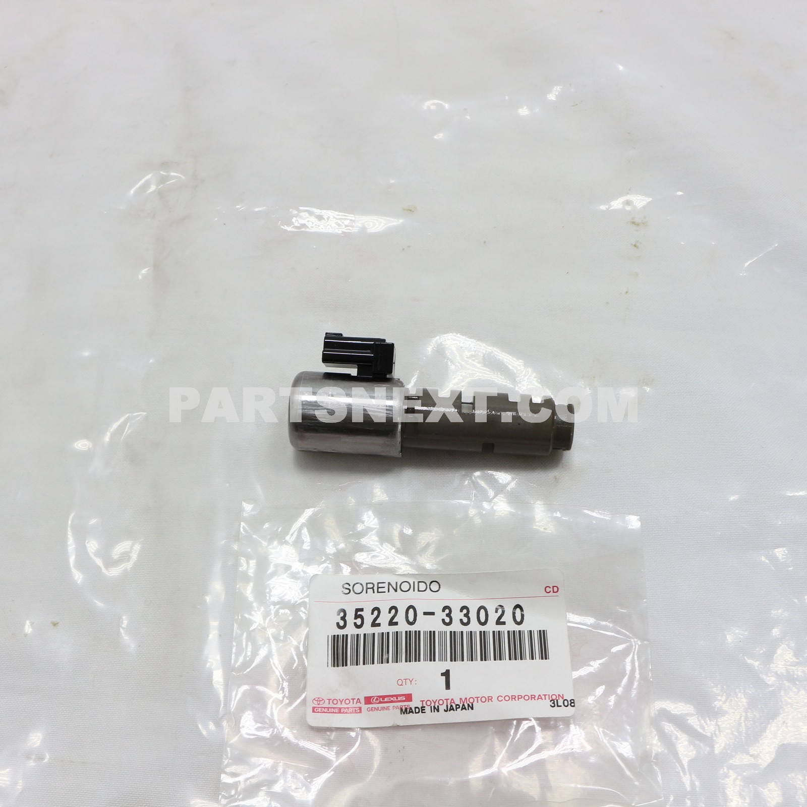 Toyota :: 35220-33020 SOLENOID ASSY, CLUTCH CONTROL, NO.2