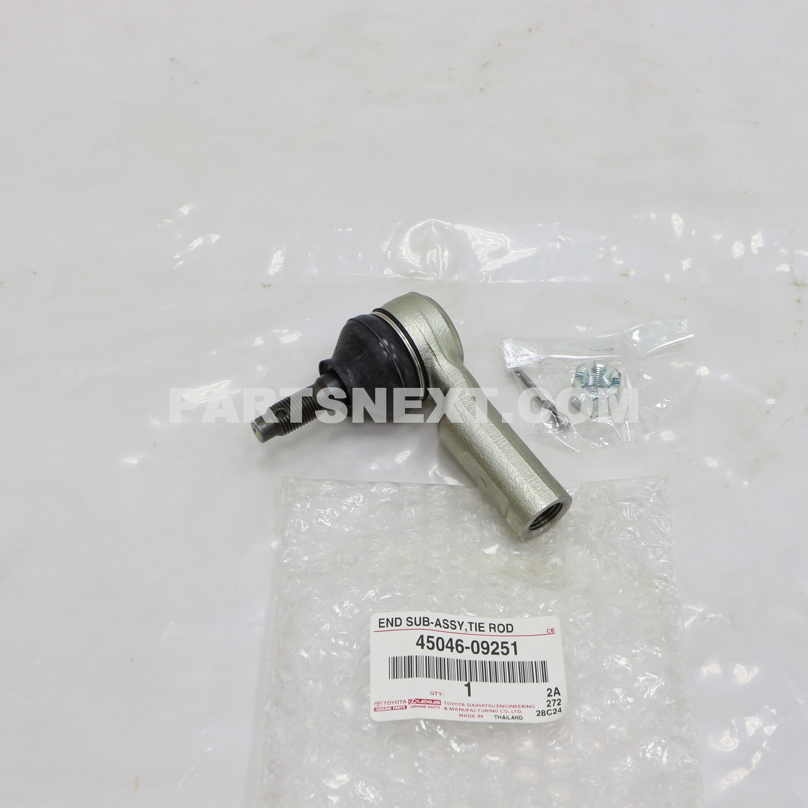 Tatuya【管理番号】250111a028a22 45046-09281 Genuine Toyota END SUB-ASSY, TIE ROD, RH/LH OEM