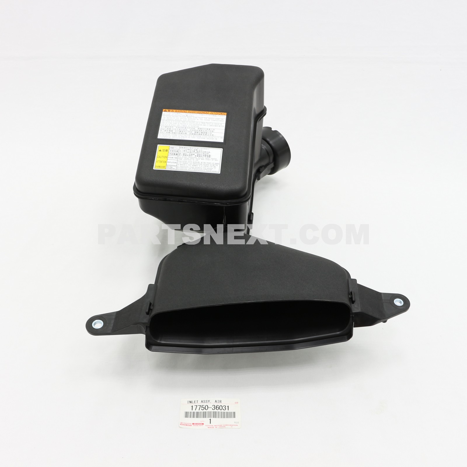 Toyota :: 17750-36031 INLET ASSY, AIR CLEANER