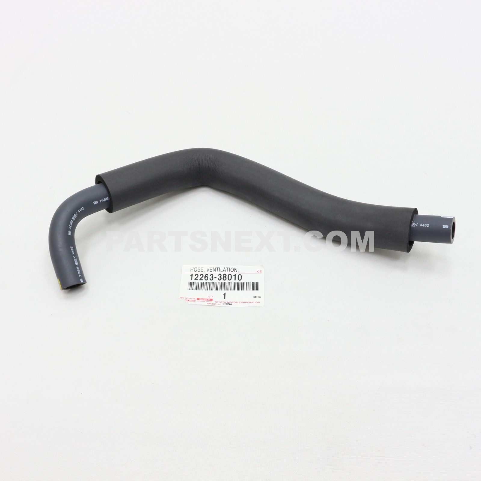 Toyota :: 12263-38010 HOSE, VENTILATION, NO.3