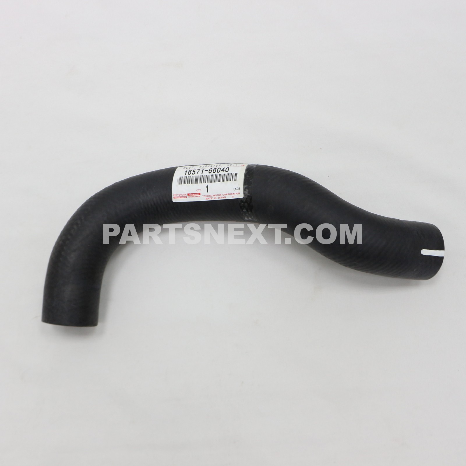 Toyota :: 16571-66040 HOSE, RADIATOR, NO.1