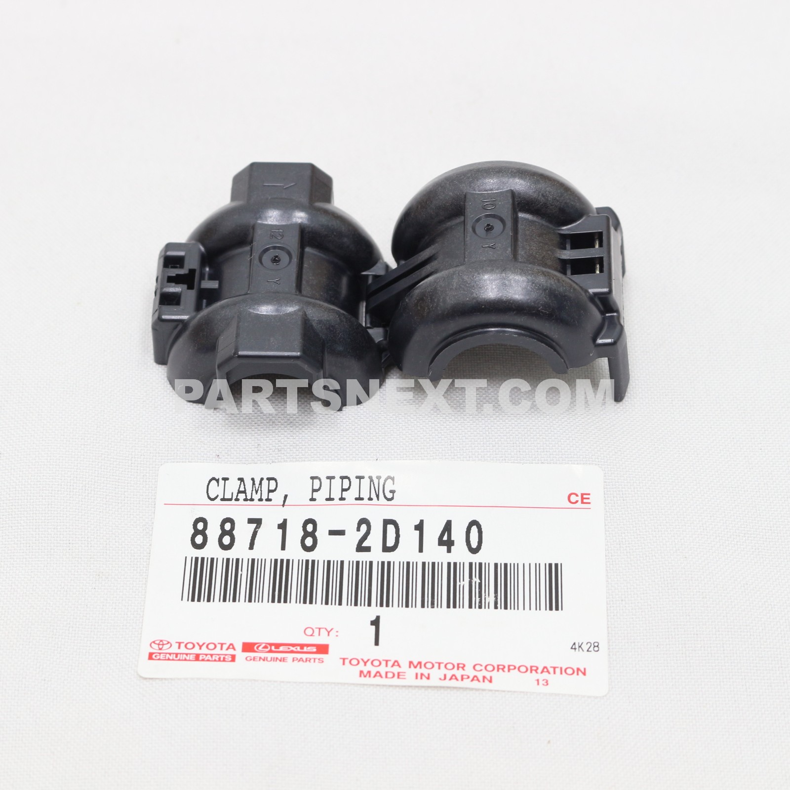 Toyota :: 88718-2D140 CLAMP(FOR COOLER REFRIGERANT PIPE), NO.1