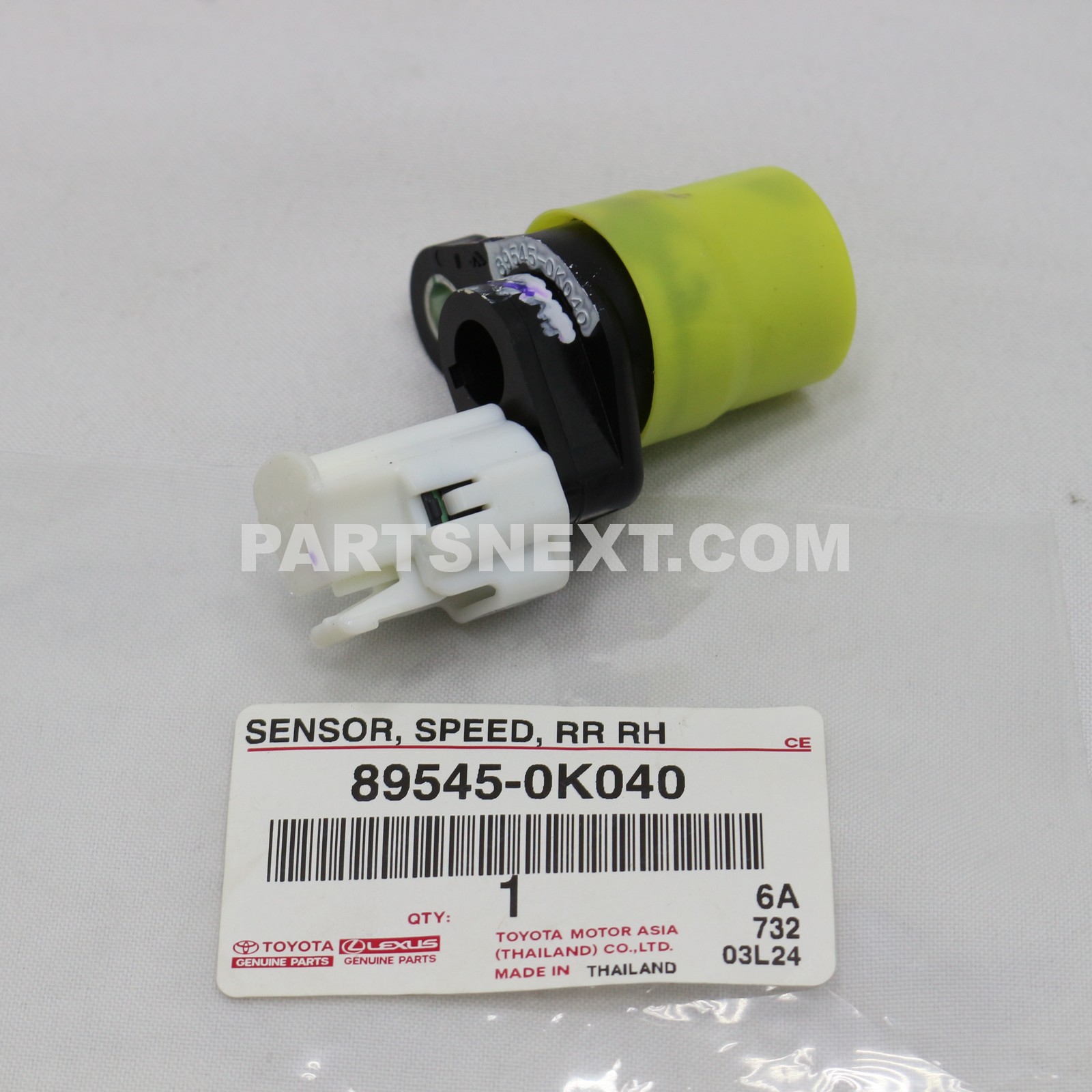 k　1105040 Toyota :: 89545-0K040 SENSOR, SPEED, REAR RH