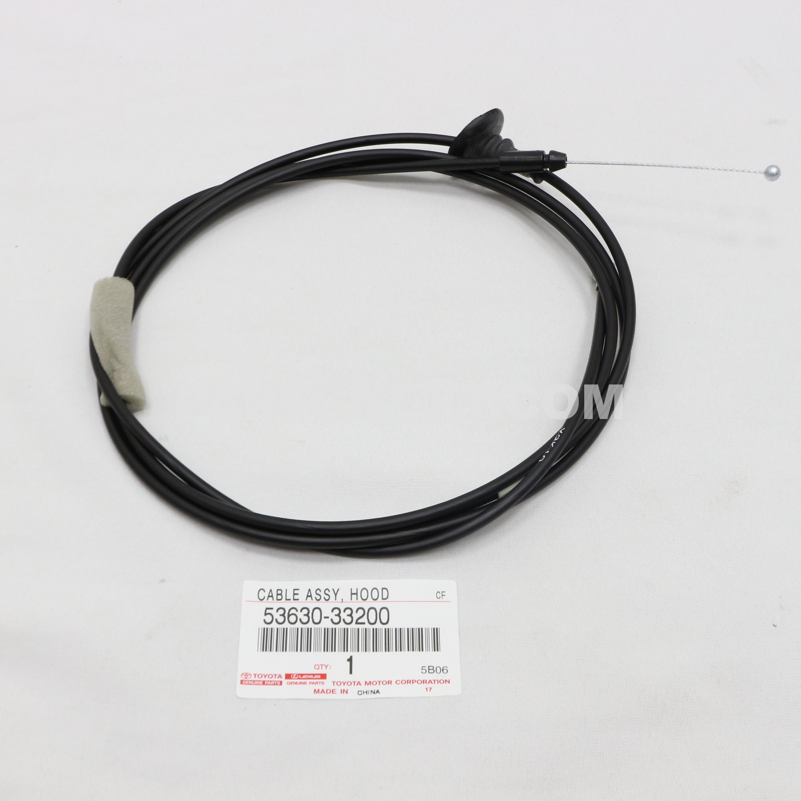 Toyota :: 53630-33200 CABLE ASSY, HOOD
