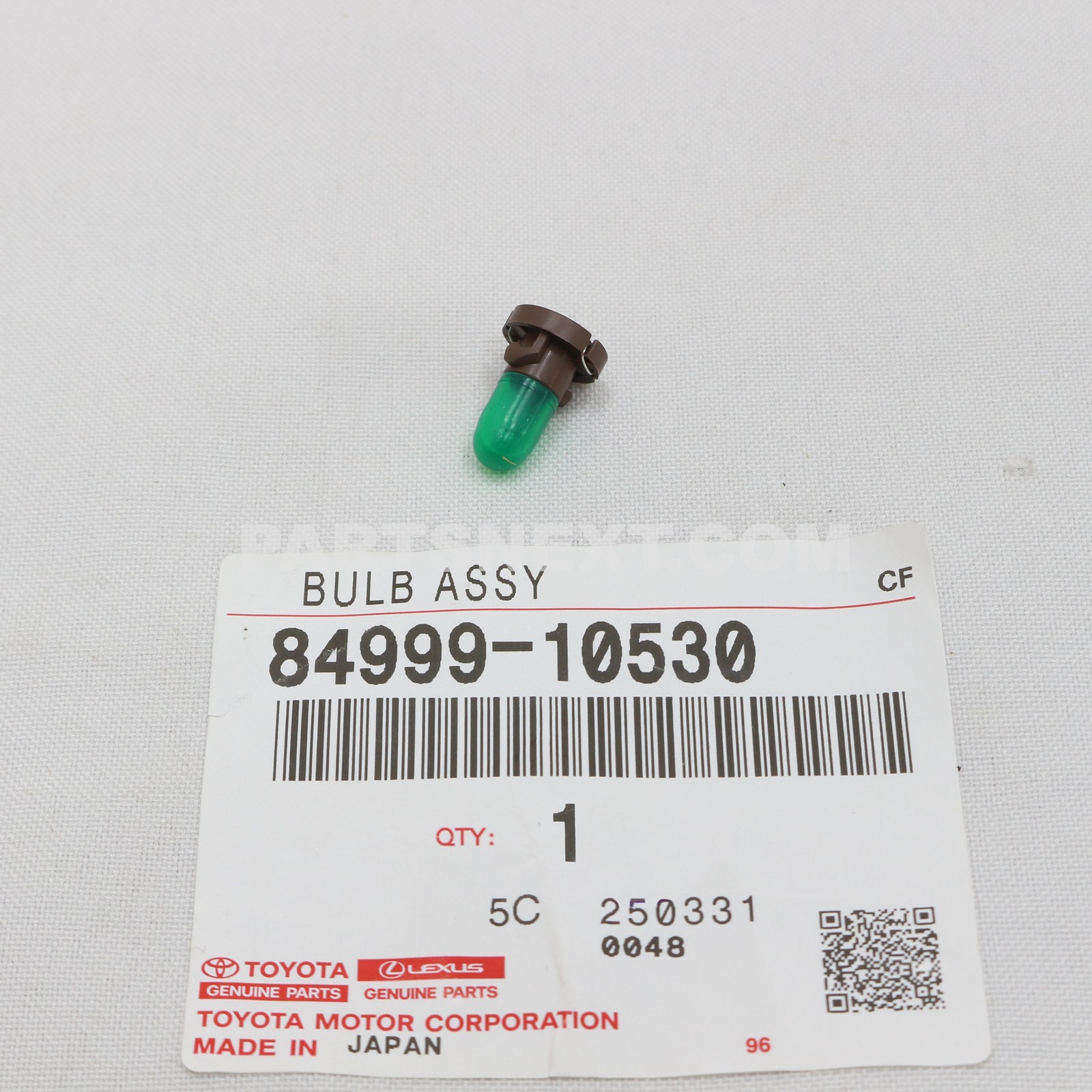 Toyota :: 84999-10530 BLUB, CENTER CLUSTER MODULE SWITCH