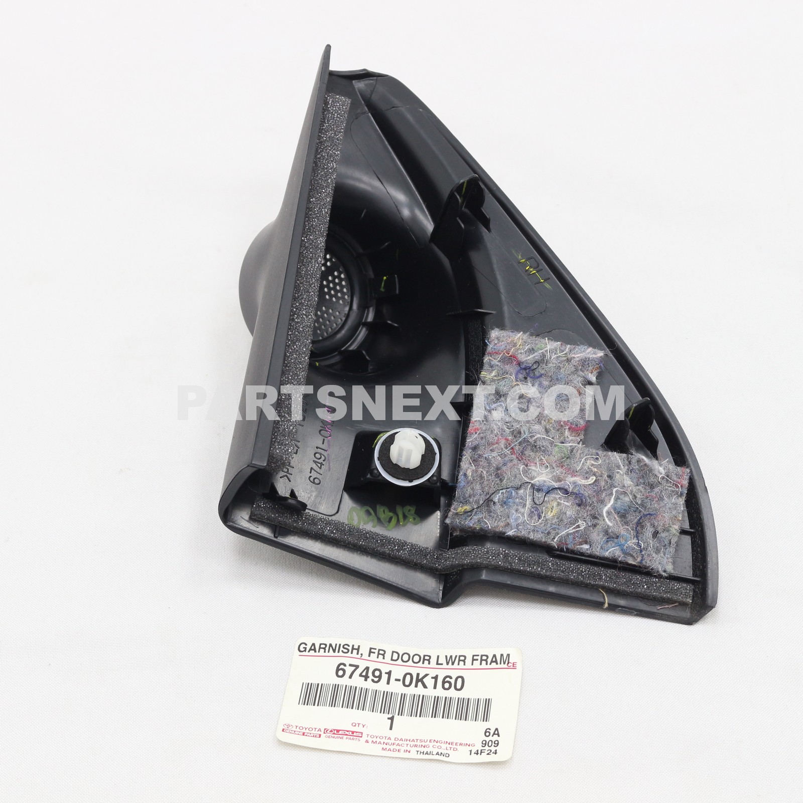 Toyota :: 67491-0K160 GARNISH, FR DOOR LWR