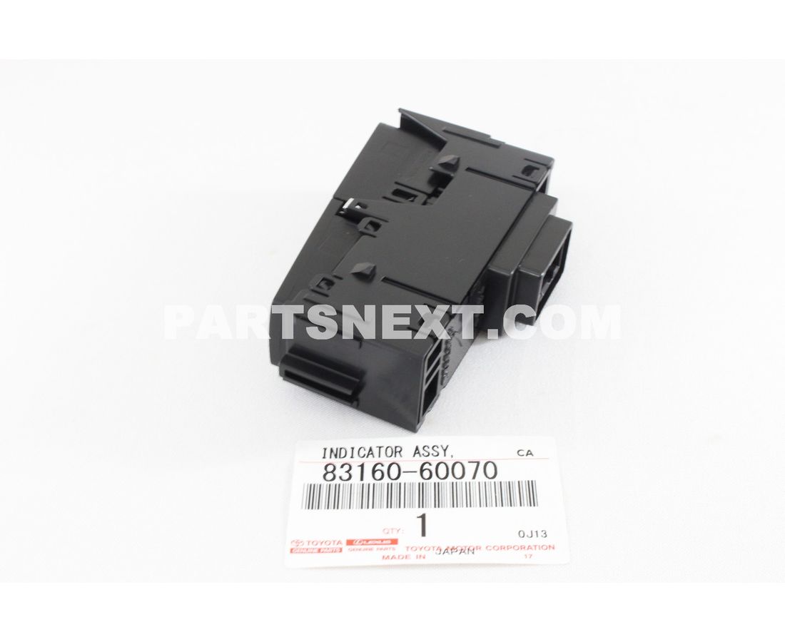 Toyota 8316060070 SWITCH ASSY, HAZARD WARNING SIGNAL