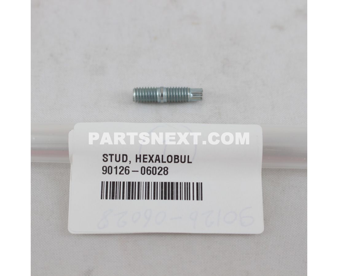 Toyota 9012606028 BOLT, STUD(FOR INTAKE MANIFOLD TO CYLINDER HEAD)