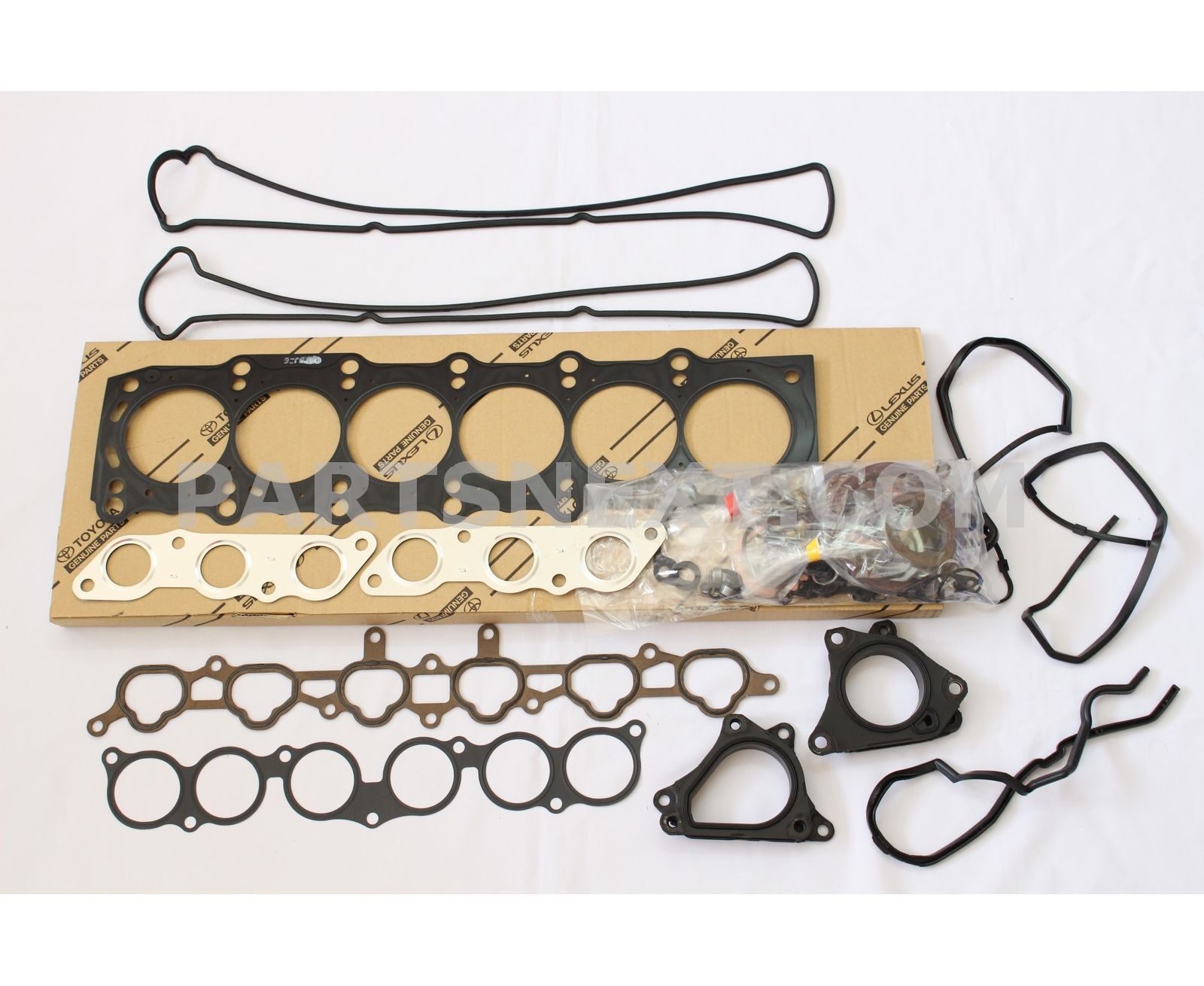 かじや　2口 1NZFE Engine Overhaul Cylinder Head Gasket Kit for Toyota