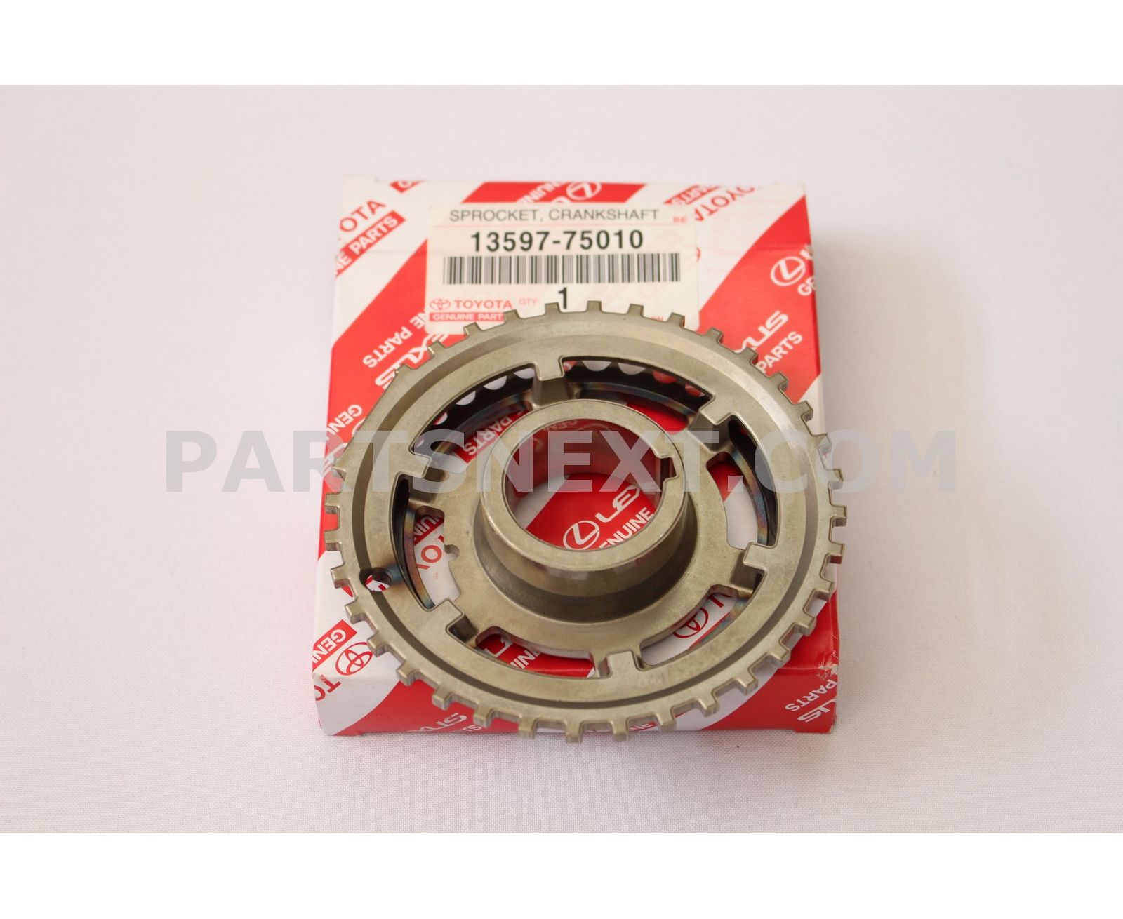 Toyota :: 13597-75010 SPROCKET, CRANKSHAFT TIMING, NO.2 Toyota :: 13597-75010 SPROCKET, CRANKSHAFT TIMING, NO.2