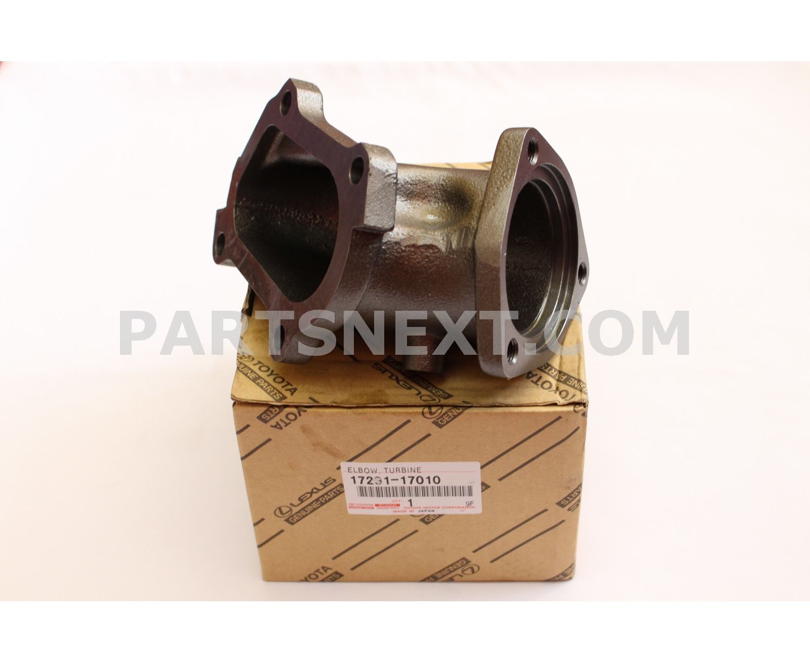 Toyota :: 17291-17010 ELBOW, TURBINE OUTLET