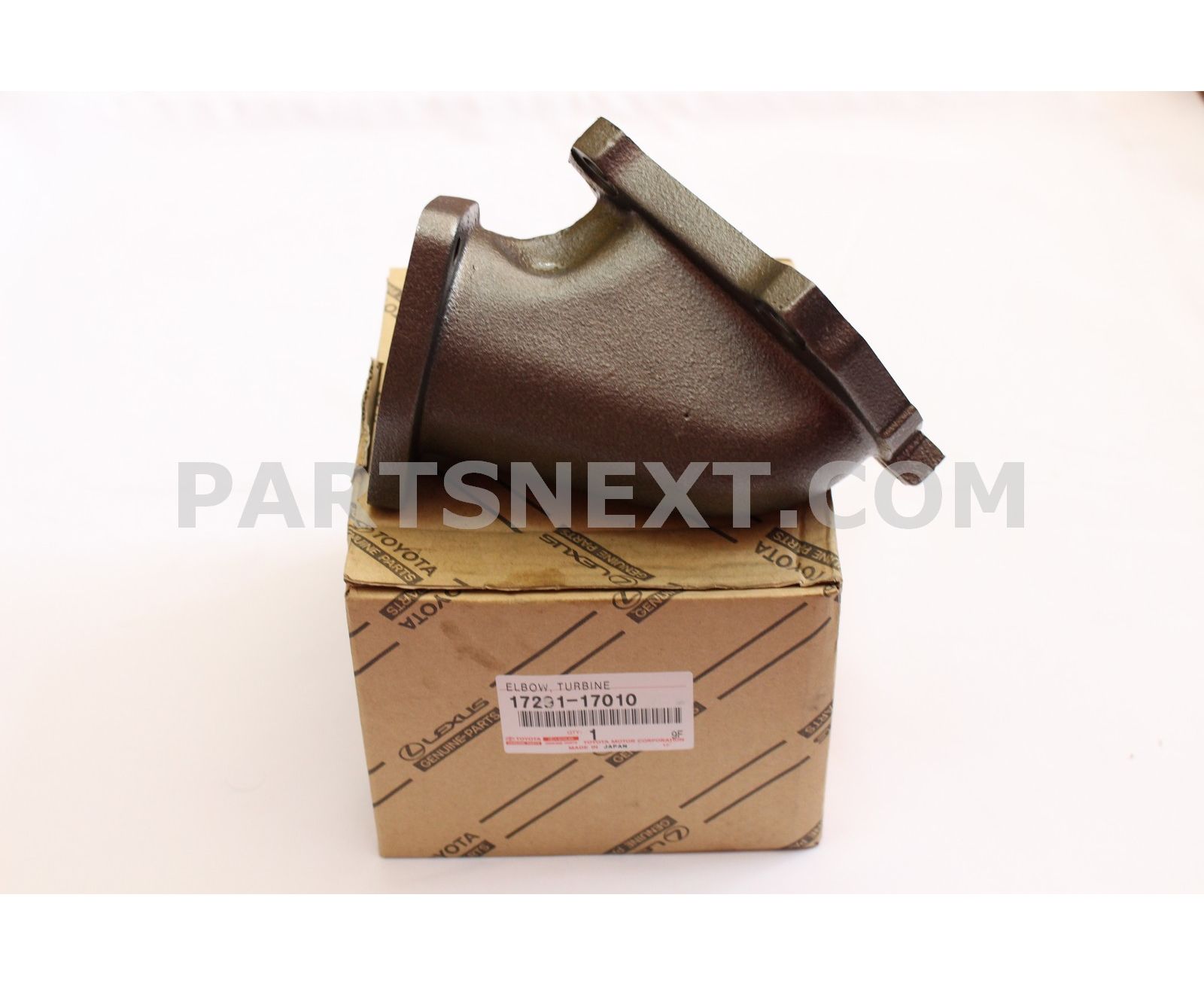 Toyota :: 17291-17010 ELBOW, TURBINE OUTLET