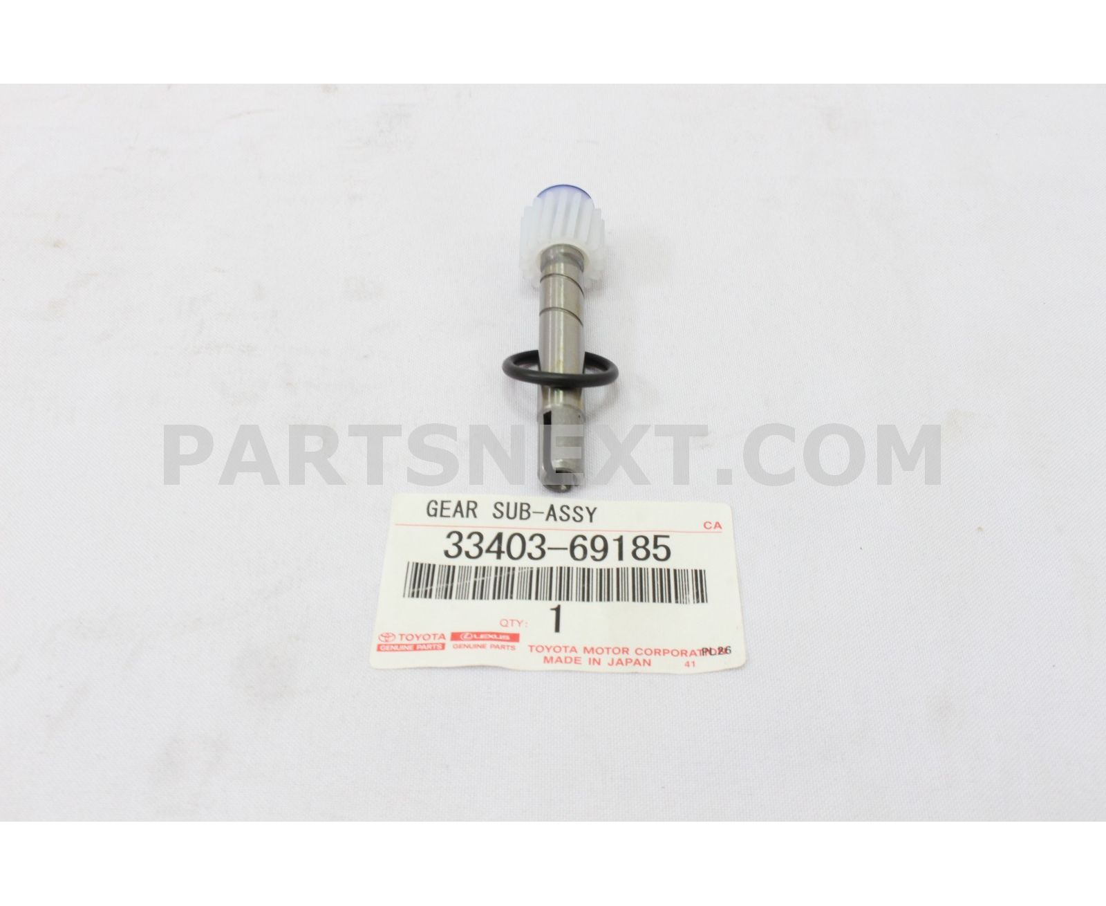 Toyota :: 33403-69185 GEAR SUB-ASSY, SPEEDOMETER DRIVEN (ATM)