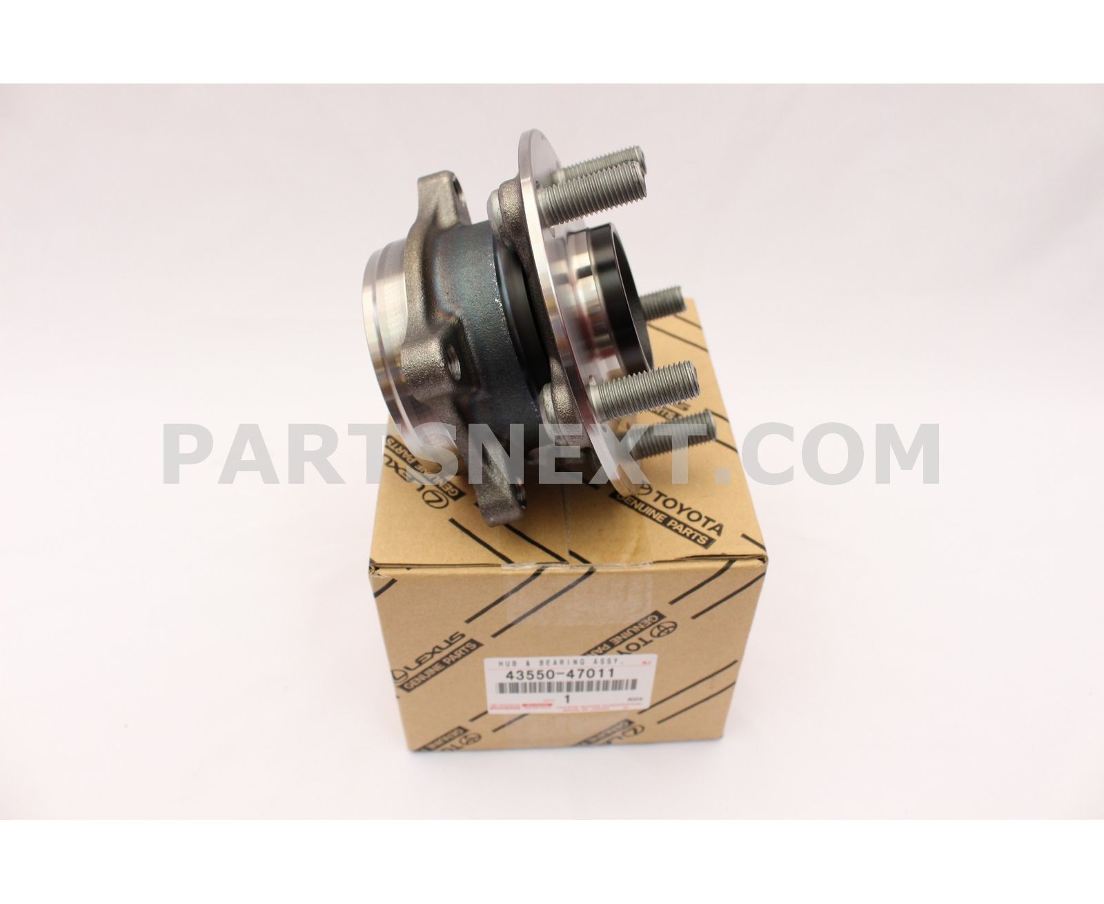 Toyota :: 43550-47011 HUB SUB-ASSY, FRONT AXLE, RH/LH