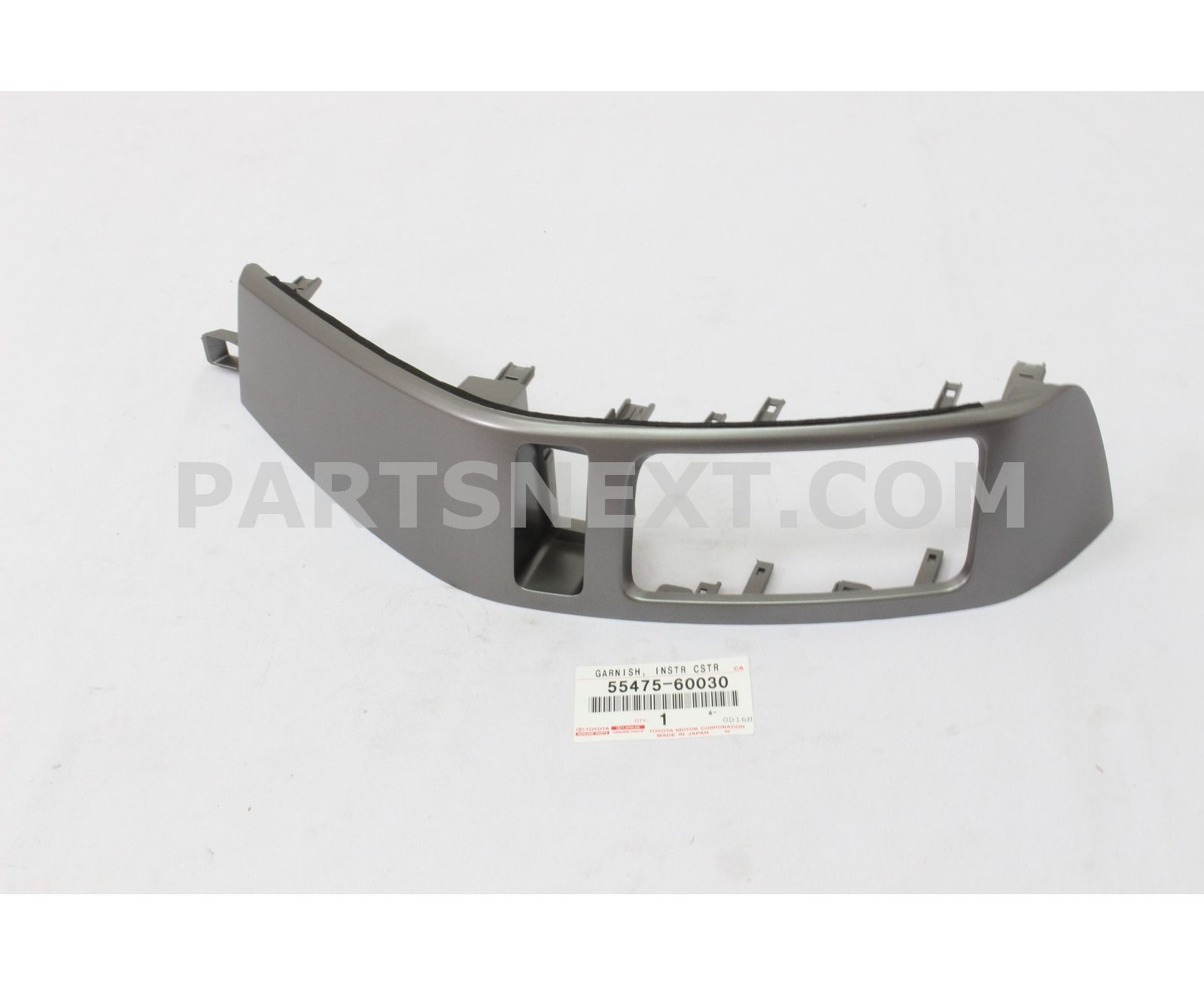 Toyota :: 55475-60030 GARNISH, INSTRUMENT CLUSTER FINISH PANEL, NO.2