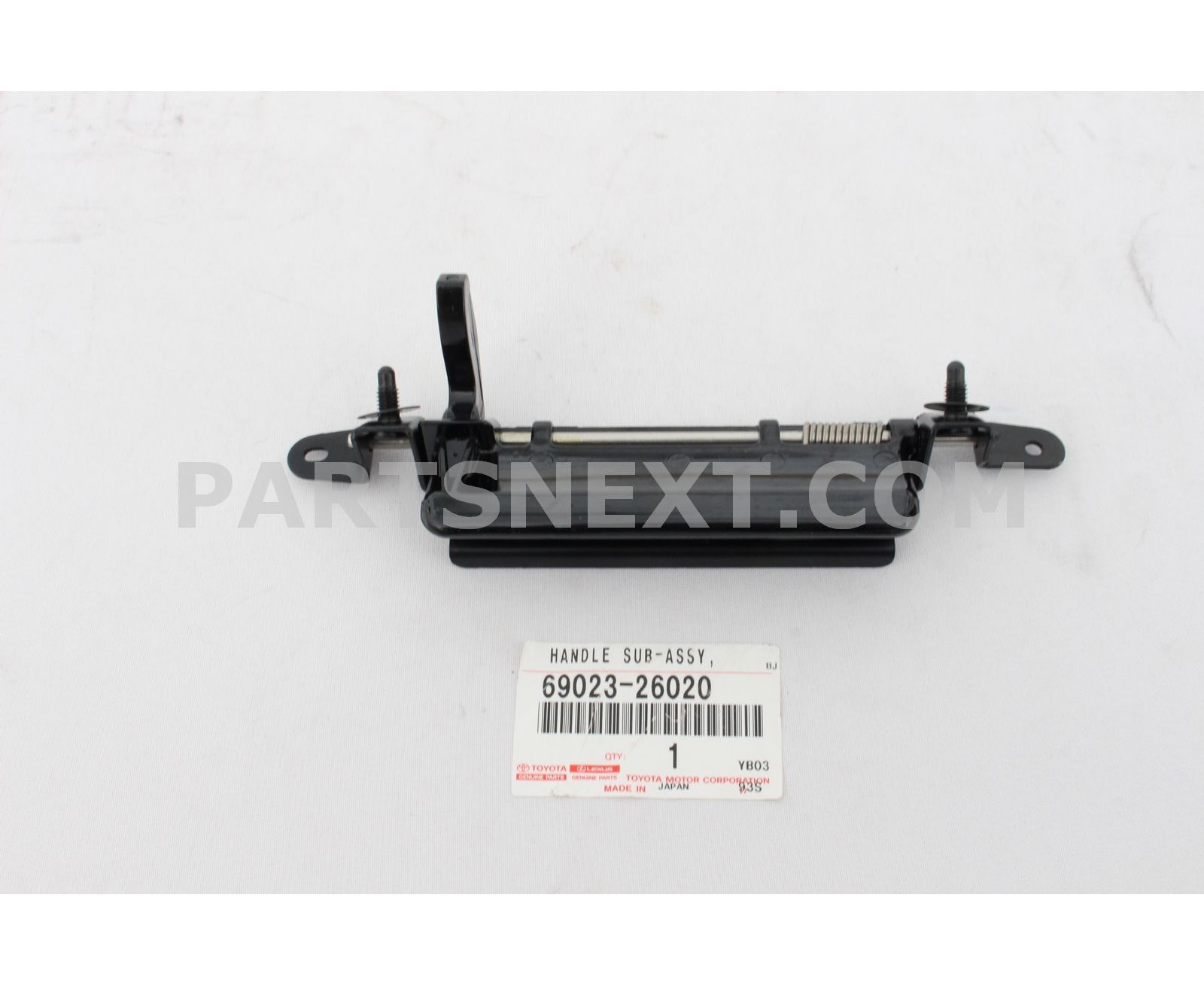 ゆ　0203 Toyota :: 69023-26020 HANDLE, BACK DOOR OUTSIDE