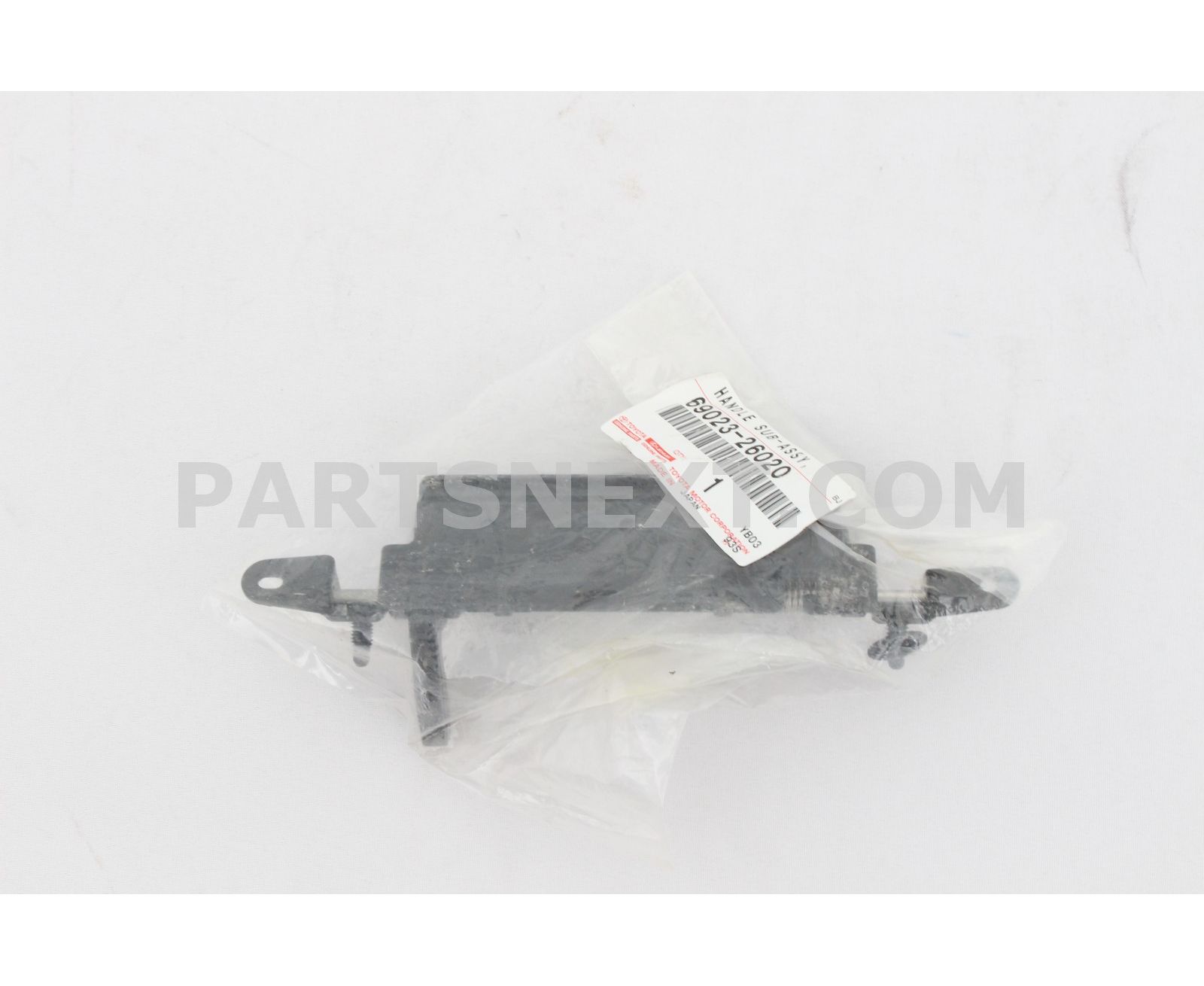 Toyota :: 69023-26020 HANDLE, BACK DOOR OUTSIDE