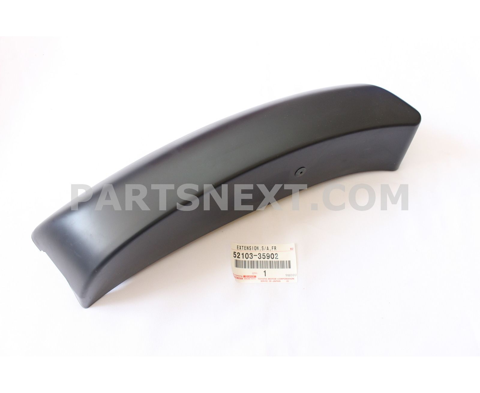 Toyota :: 52103-35902 EXTENSION, FRONT BUMPER, LH