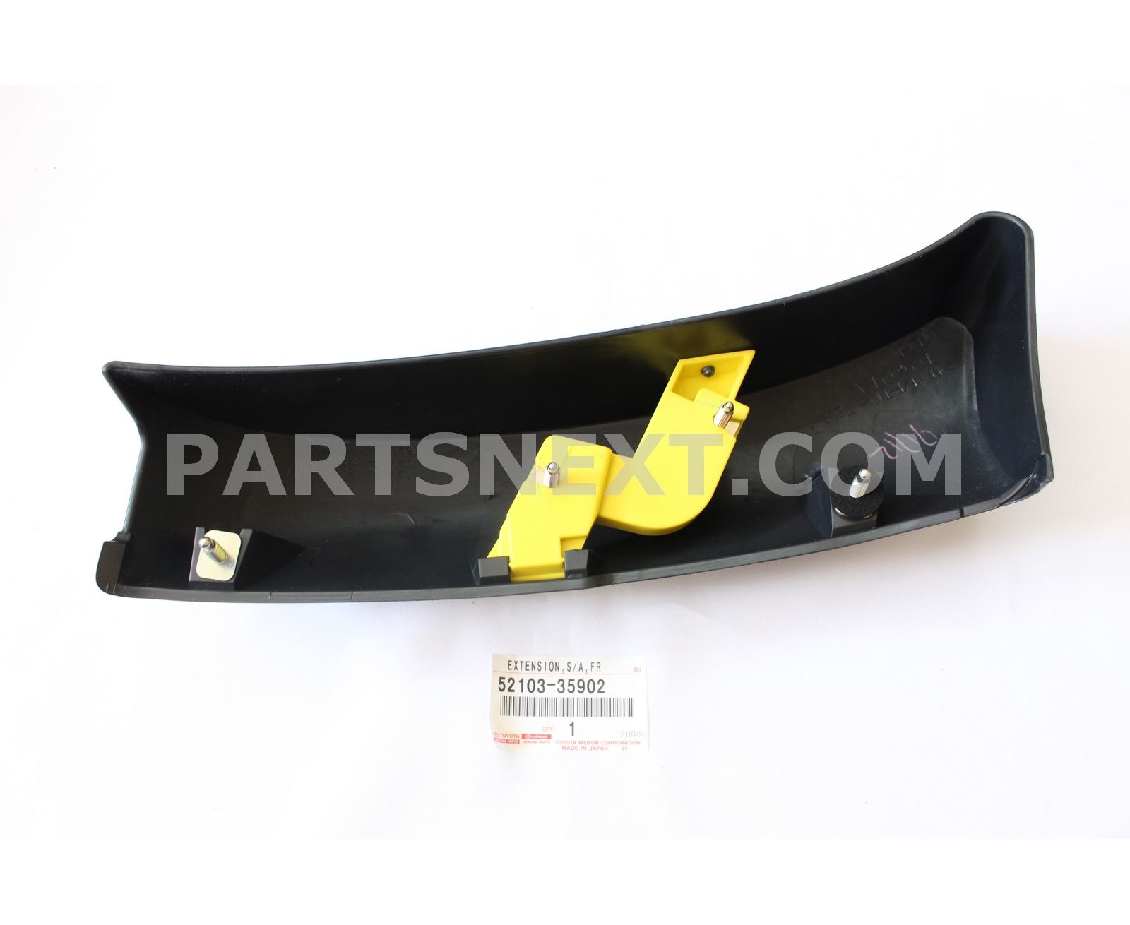 Toyota :: 52103-35902 EXTENSION, FRONT BUMPER, LH
