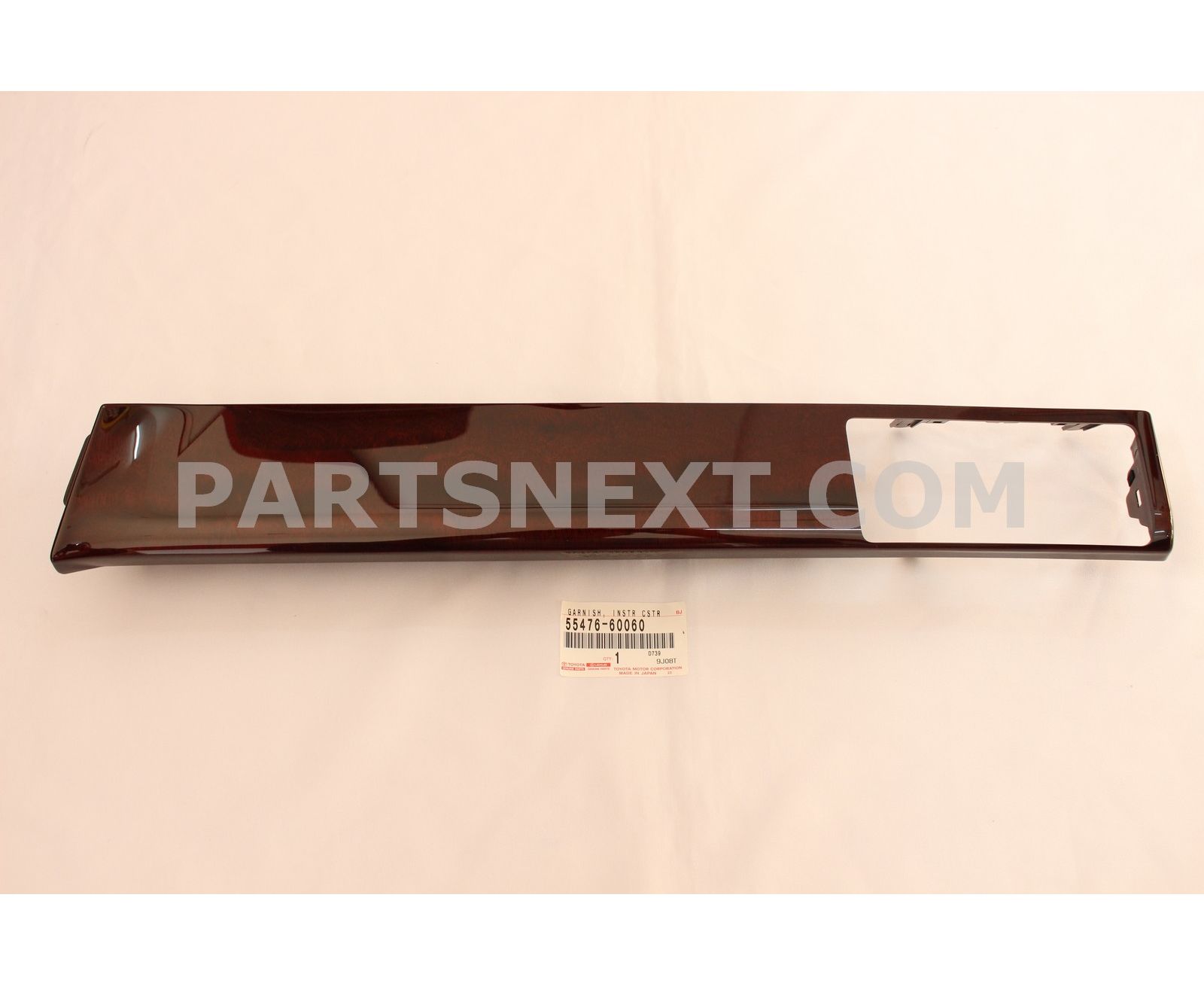 Toyota :: 55476-60060 GARNISH, INSTRUMENT CLUSTER FINISH PANEL, NO.3