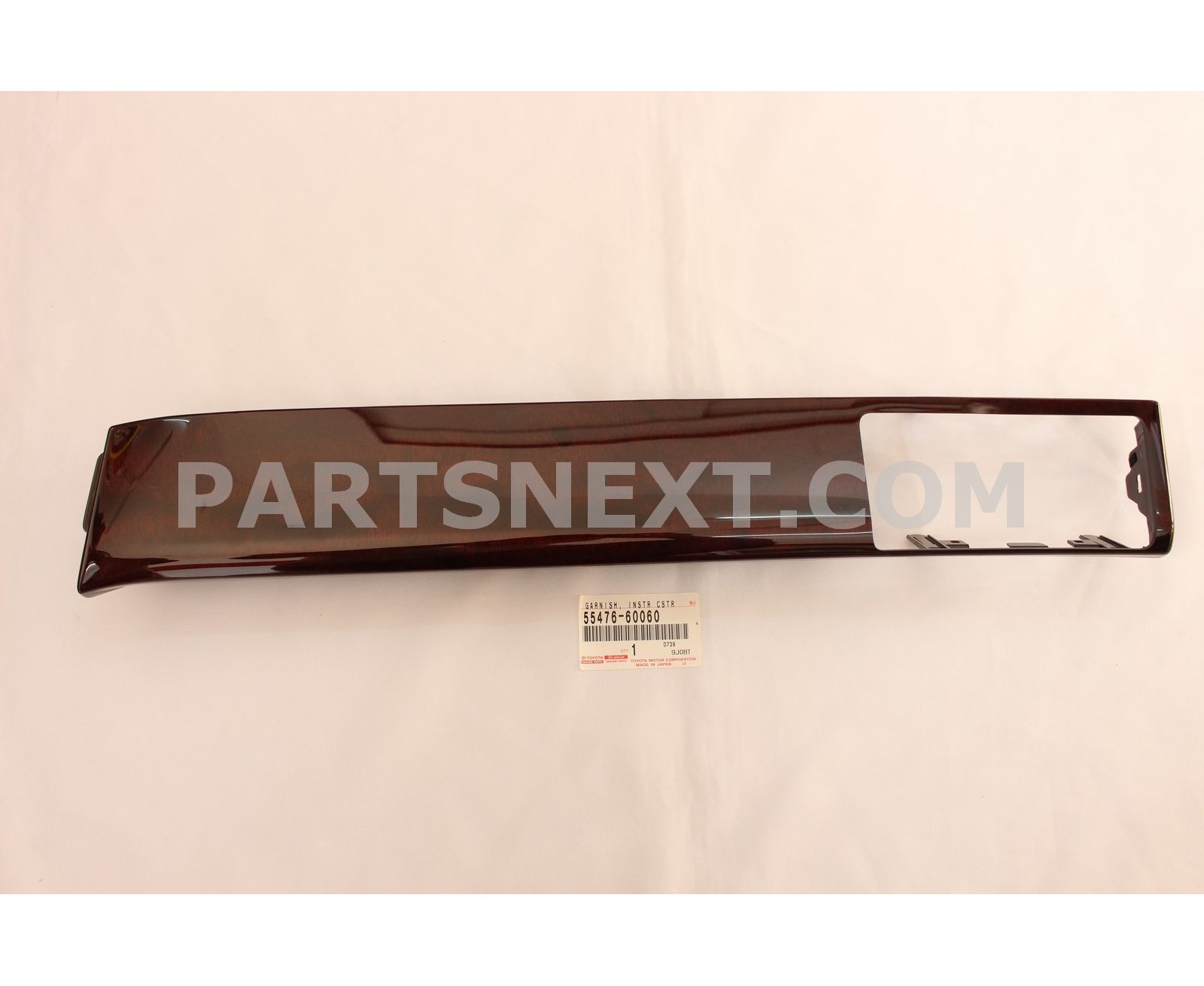 Toyota :: 55476-60060 GARNISH, INSTRUMENT CLUSTER FINISH PANEL, NO.3