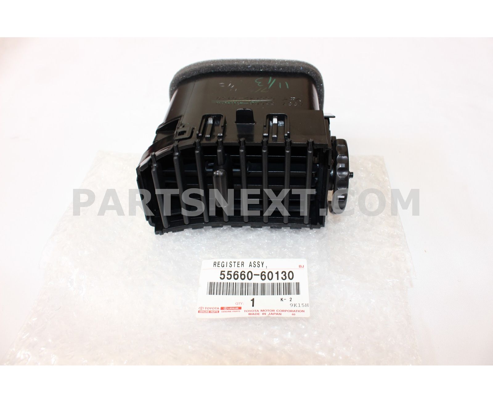 Toyota :: 55660-60130 REGISTER ASSY, INSTRUMENT PANEL, NO.2