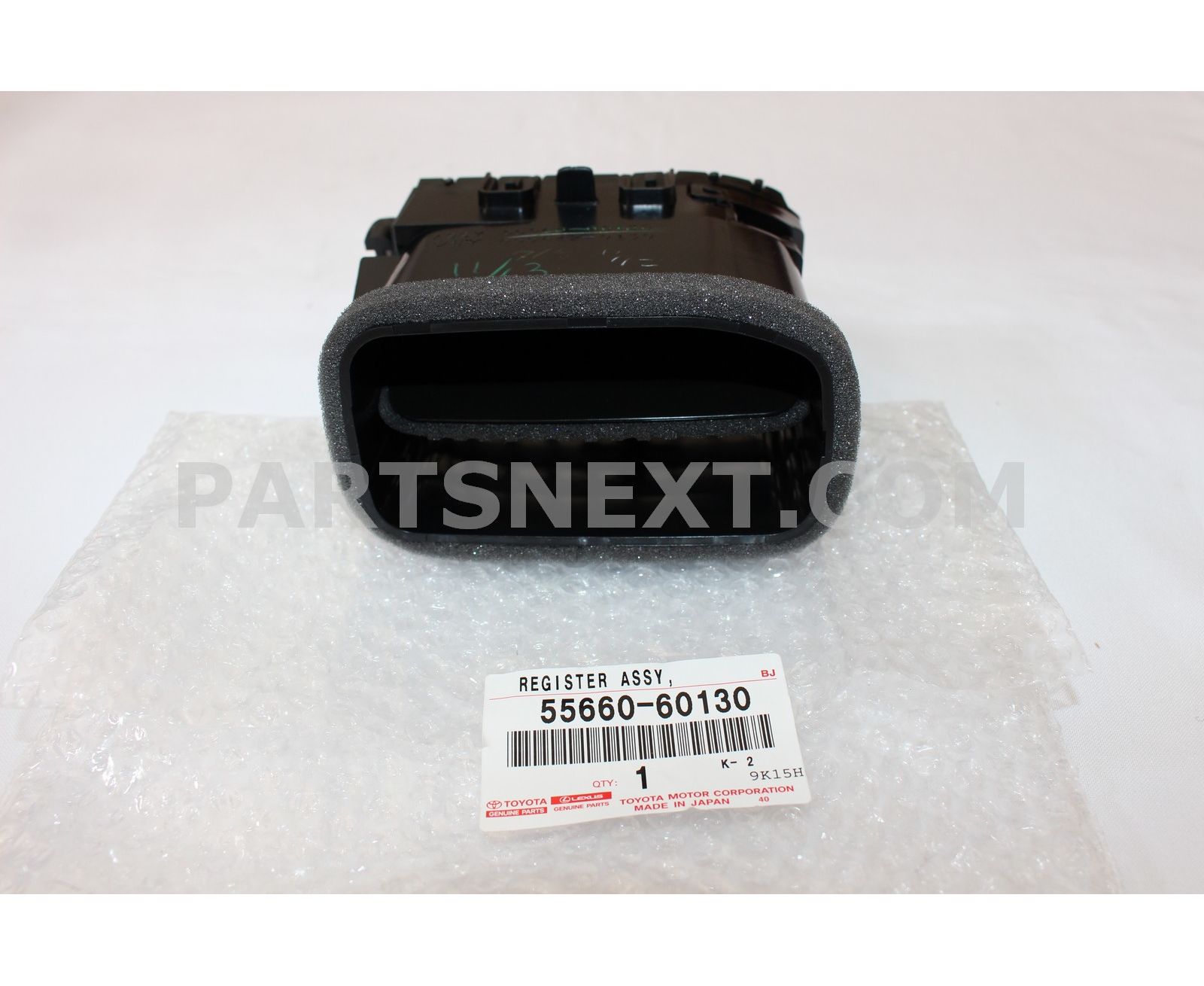 Toyota :: 55660-60130 REGISTER ASSY, INSTRUMENT PANEL, NO.2