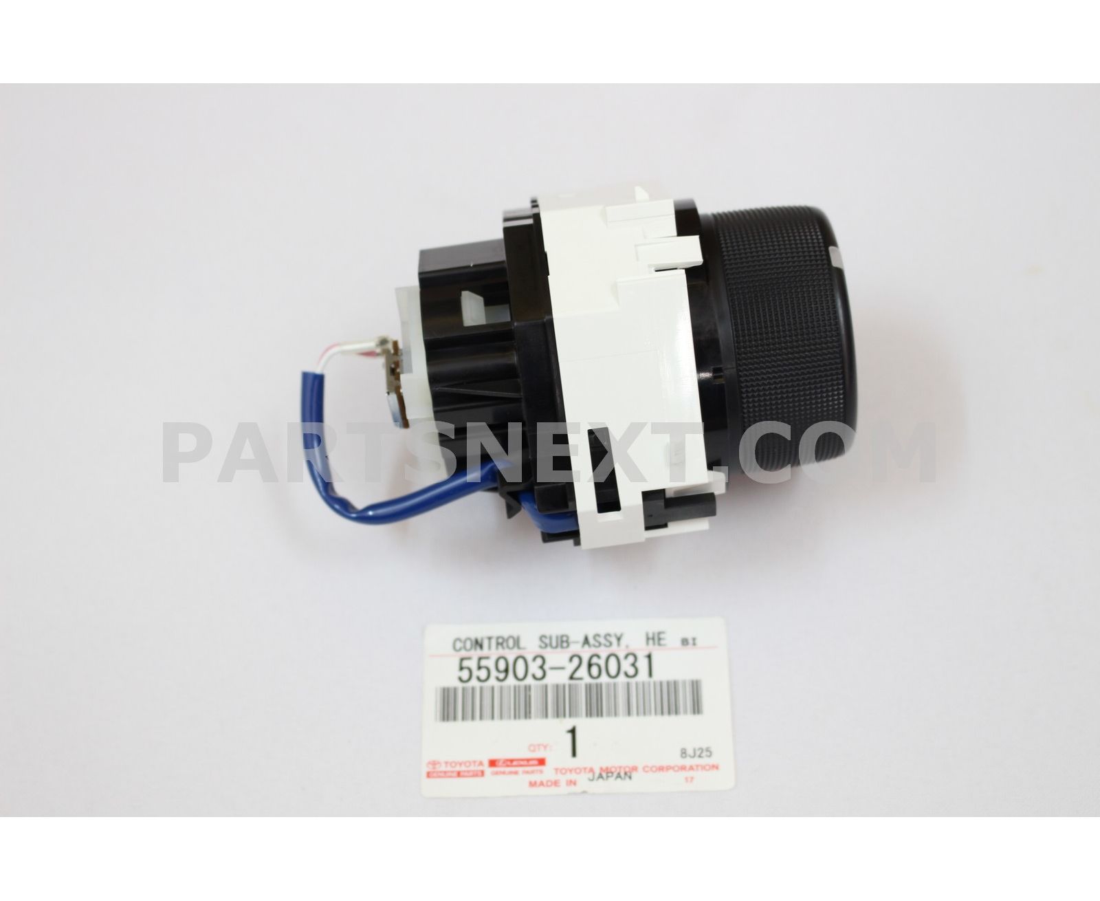 Toyota :: 55903-26031 KNOB, HEATER CONTROL, NO.2