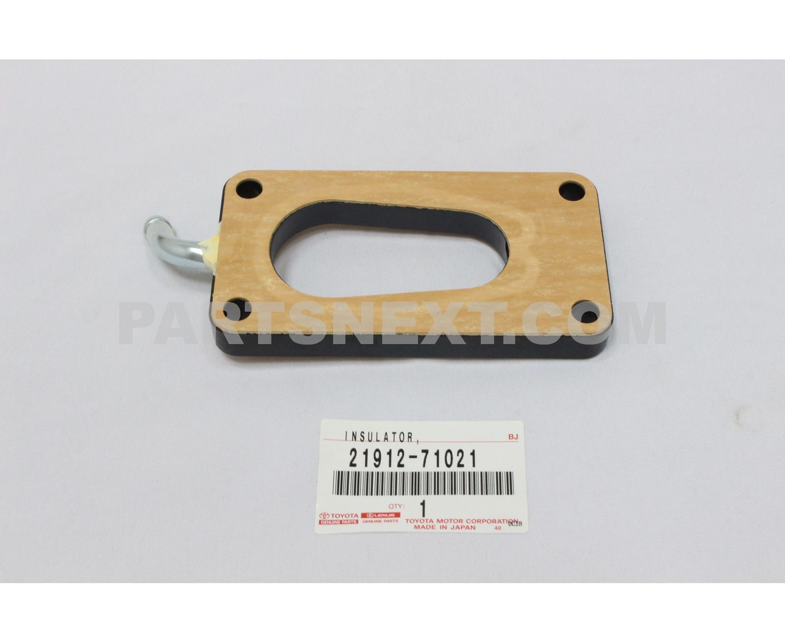 Toyota :: 21912-71021 INSULATOR, CARBURETOR HEAT