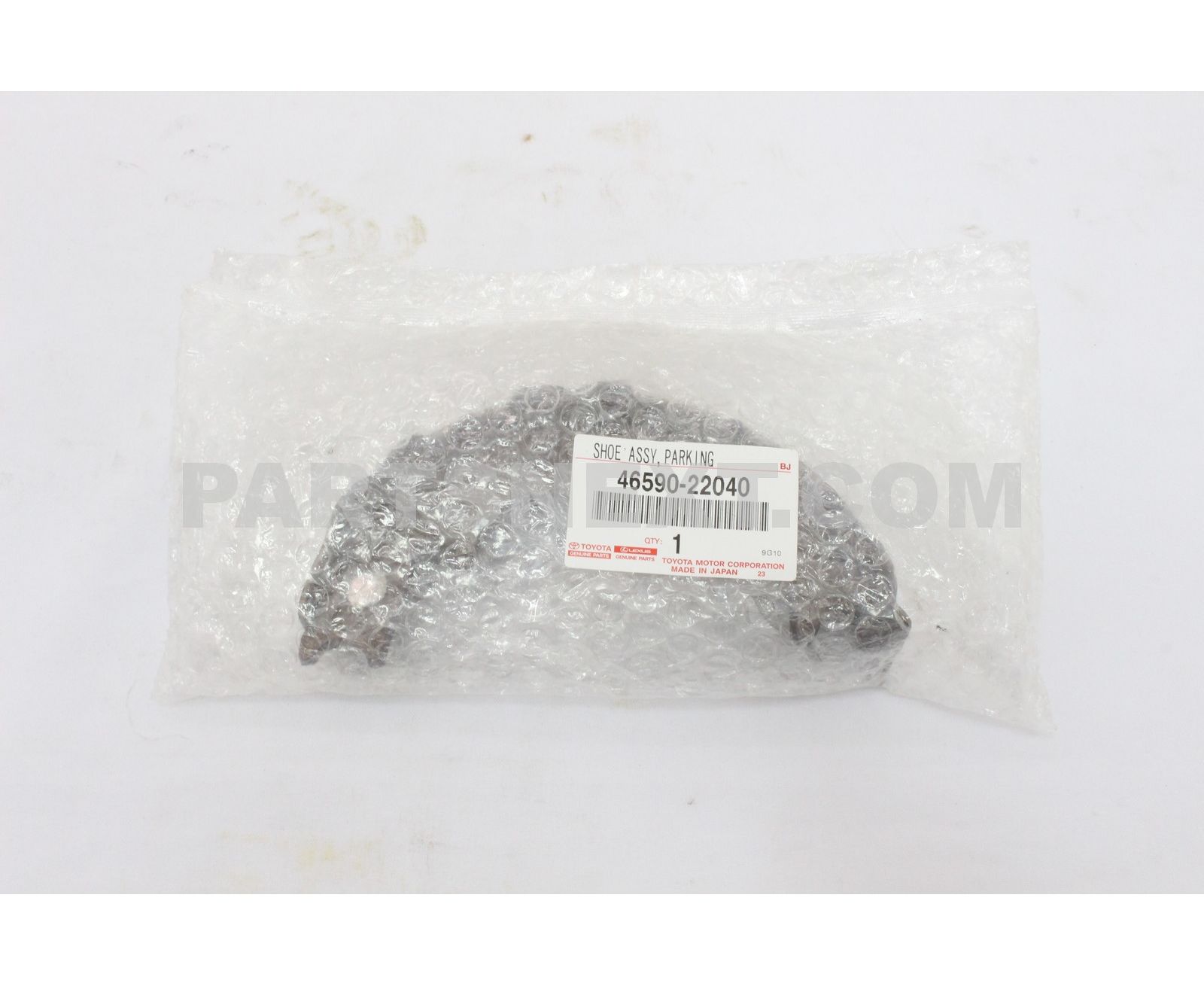 Toyota :: 46590-22040 SHOE ASSY, PARKING BRAKE, LH NO.2
