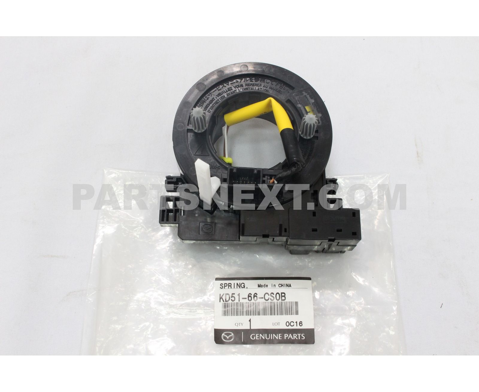 Mazda :: KD51-66-CS0B SPRING,CLOCK