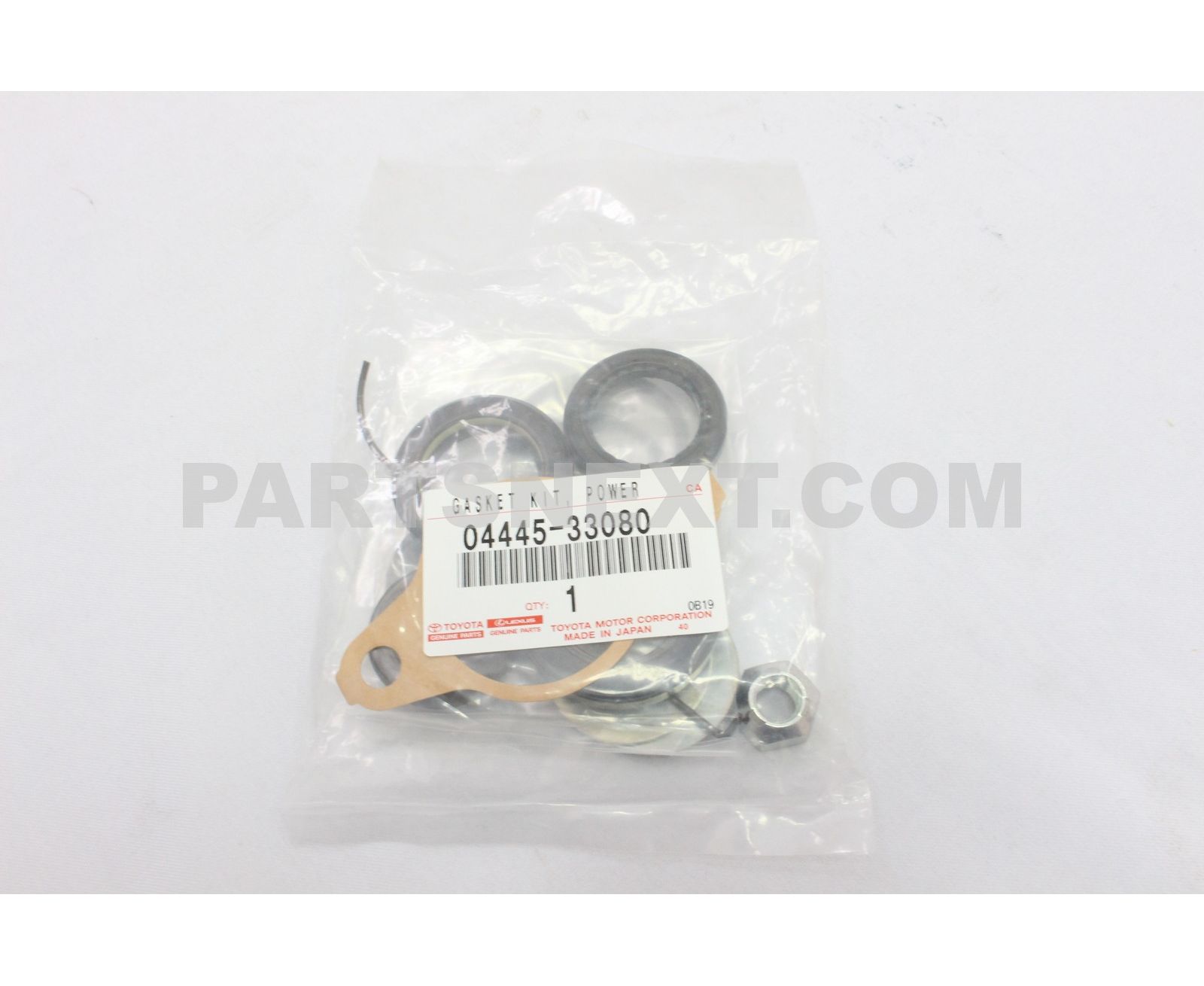 Toyota :: 04445-33080 GASKET KIT, POWER STEERING GEAR(FOR