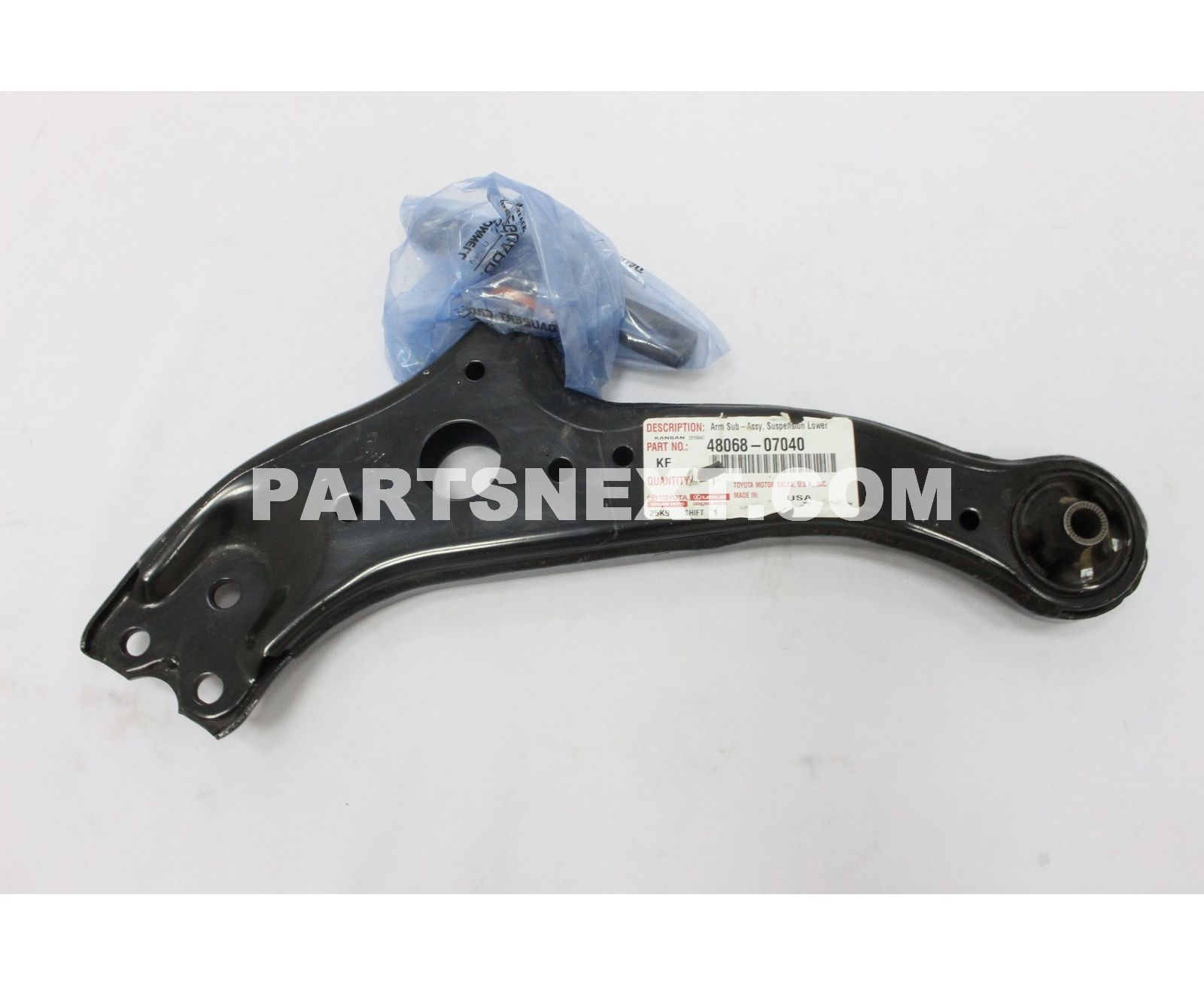 Toyota :: 48068-07040 ARM SUB-ASSY, FRONT SUSPENSION, LOWER NO.1 RH