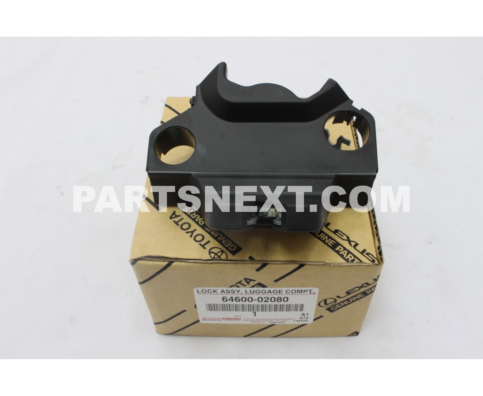 Toyota :: 64600-02080 LOCK ASSY, LUGGAGE COMPARTMENT DOOR