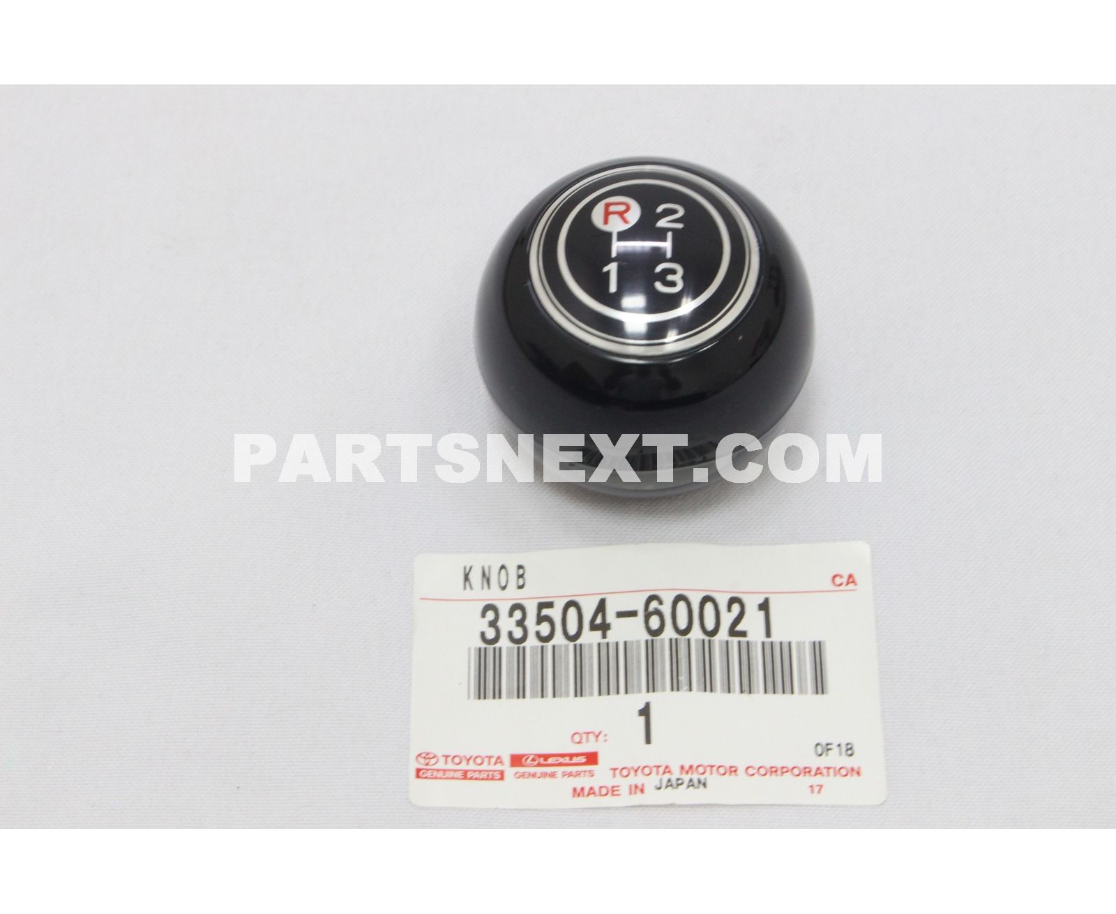 Toyota :: 33504-60021 KNOB SUB-ASSY, SHIFT LEVER
