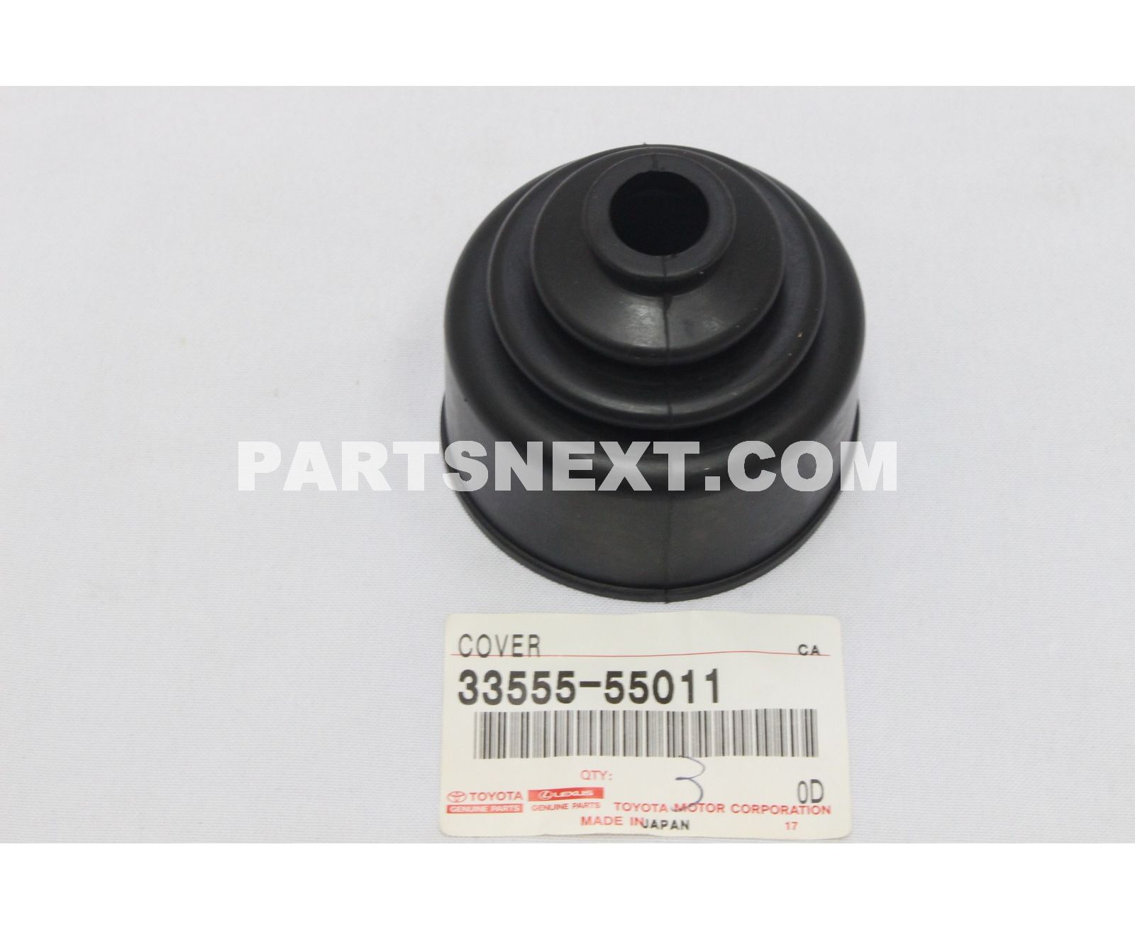 Toyota 3355555011 BOOT, SHIFT LEVER