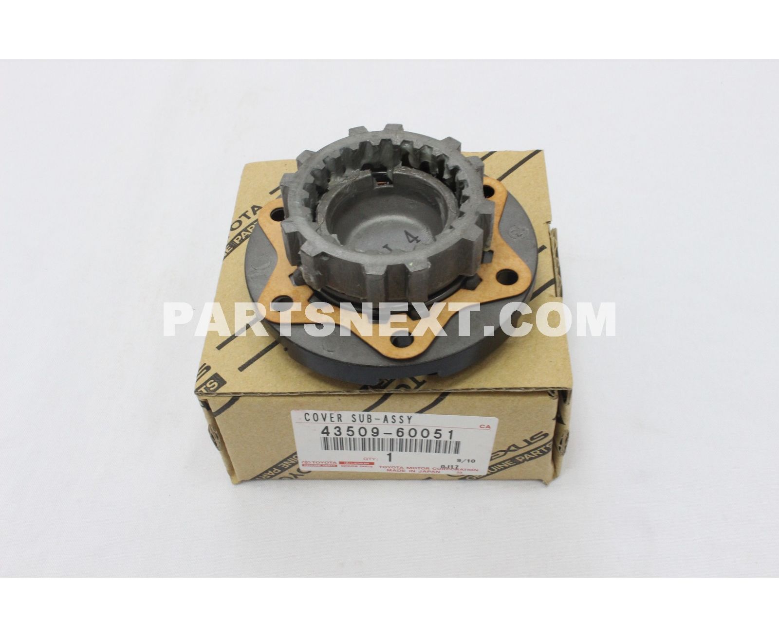 ！！Pです！！ Toyota :: 43509-60051 COVER SUB-ASSY, FREE WHEEL HUB, RH/LH