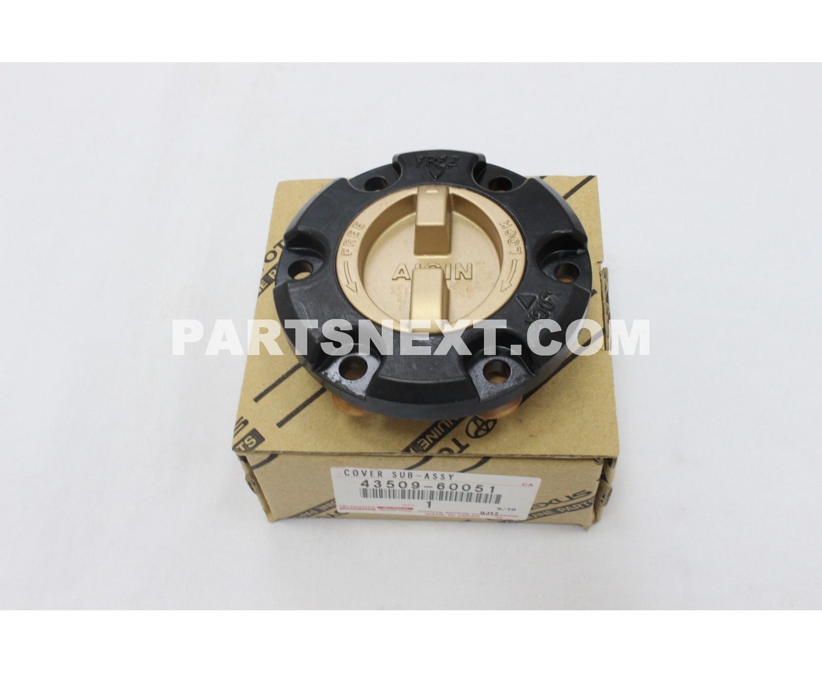 Toyota :: 43509-60051 COVER SUB-ASSY, FREE WHEEL HUB, RH/LH