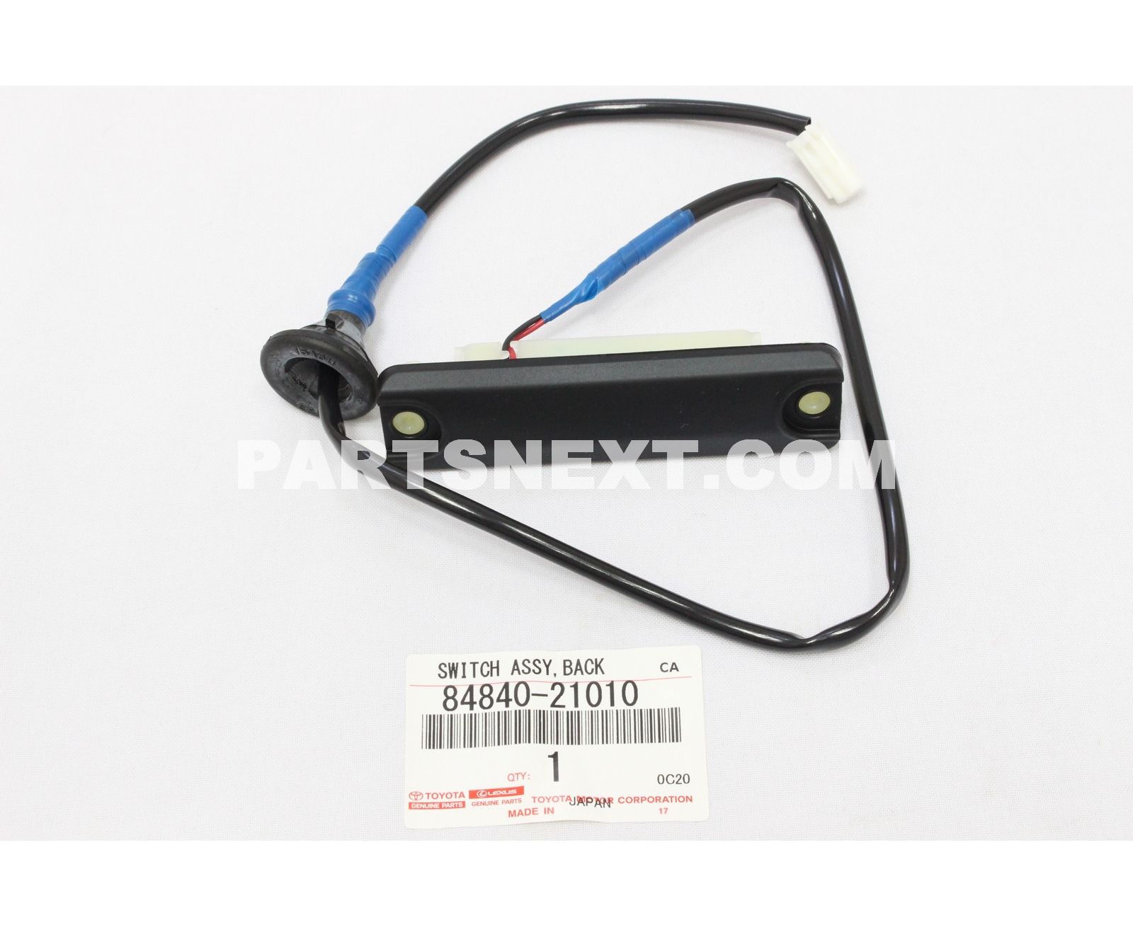 Toyota :: 84840-21010 SWITCH ASSY, BACK DOOR OPENER