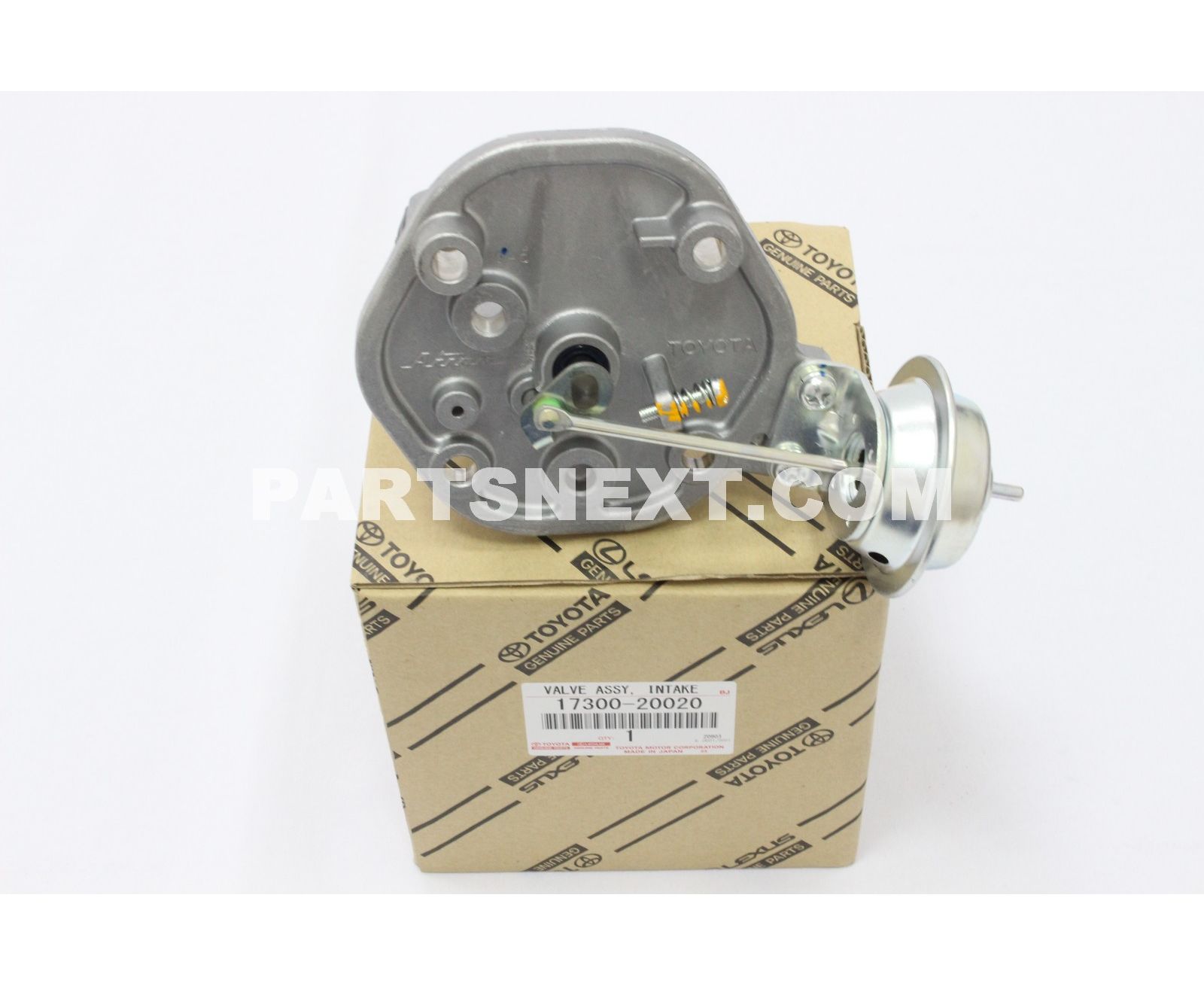 Toyota 1730020020 VALVE ASSY, INTAKE AIR CONTROL