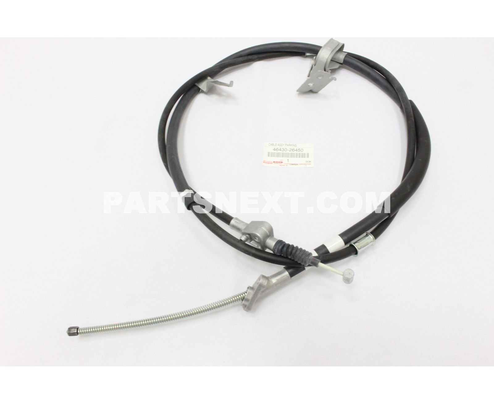 Toyota :: 46430-26450 CABLE ASSY, PARKING BRAKE, NO.3