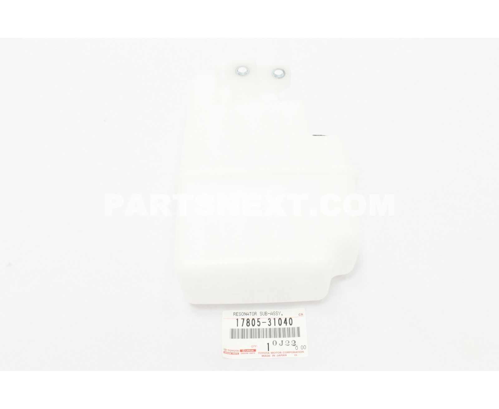 Toyota 1780531040 RESONATOR SUBASSY, INTAKE AIR