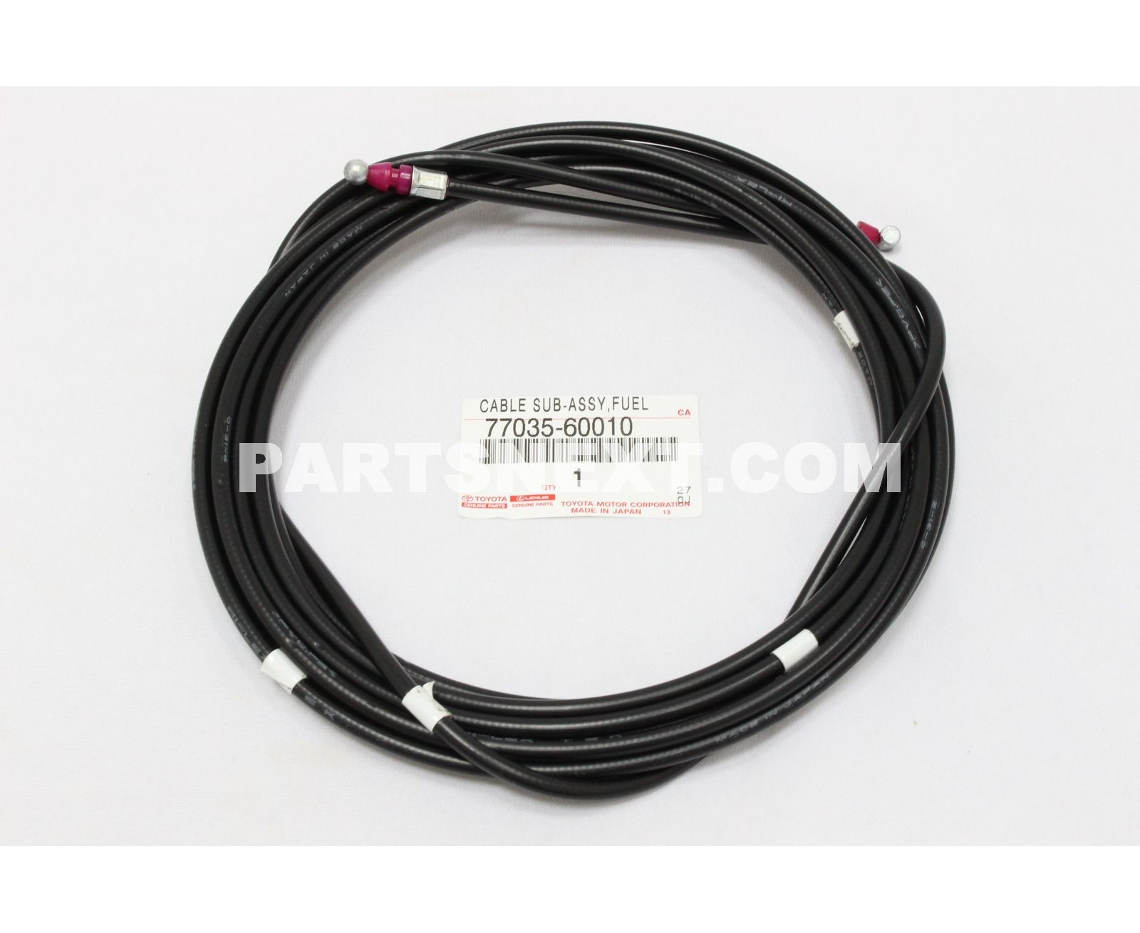 Toyota 7703560010 CABLE SUBASSY, FUEL LID LOCK CONTROL