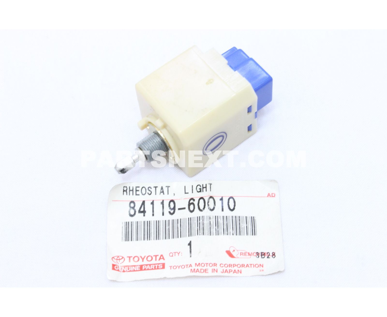 Toyota 8411960010 RHEOSTAT, LIGHT CONTROL