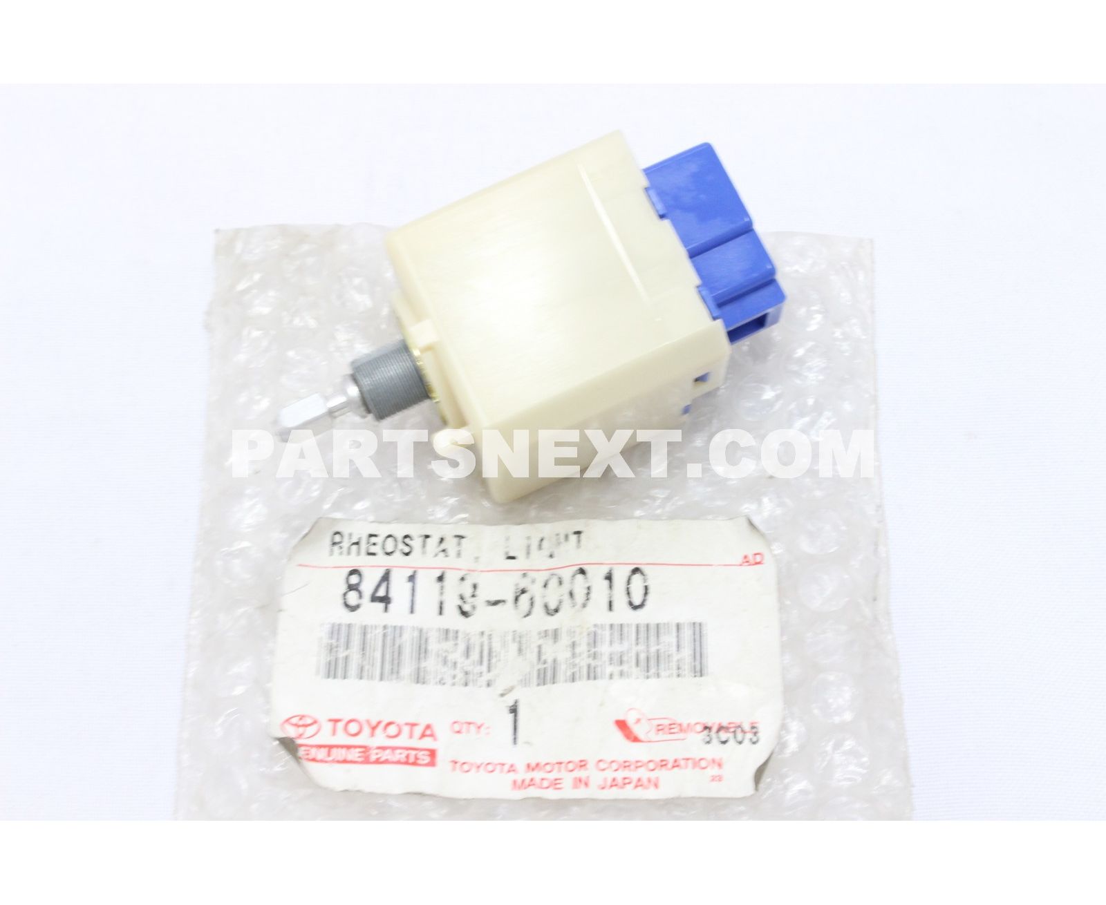 Toyota 8411960010 RHEOSTAT, LIGHT CONTROL