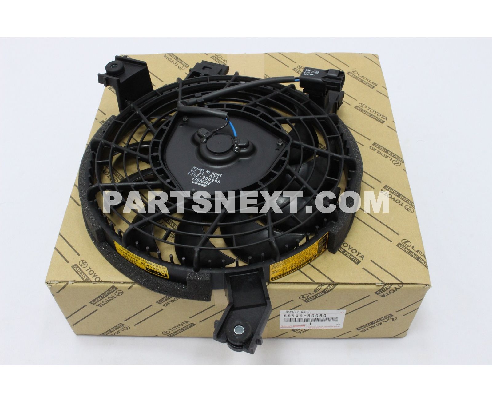 Toyota :: 88590-60060 BLOWER ASSY, W/SHROUD